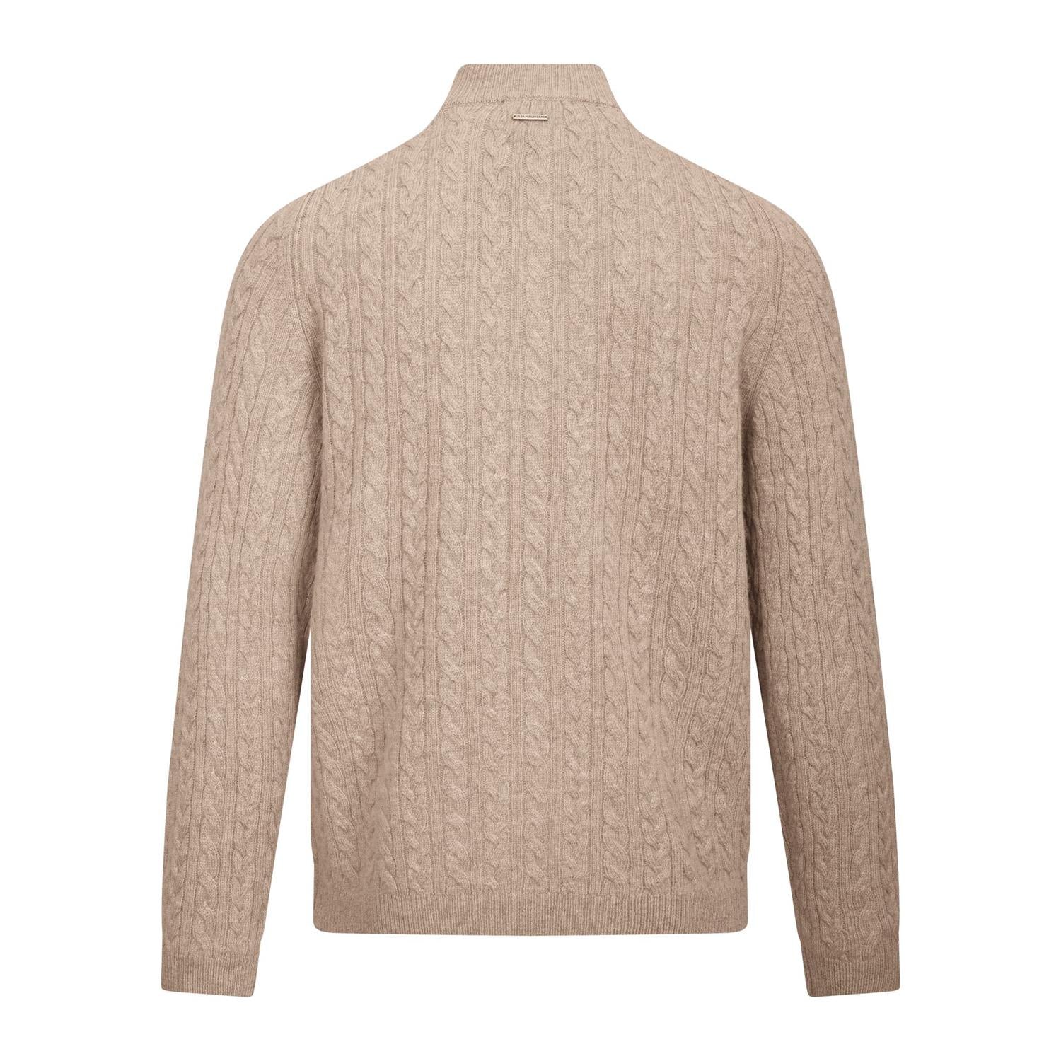 Edward Half-Zip Light Sand