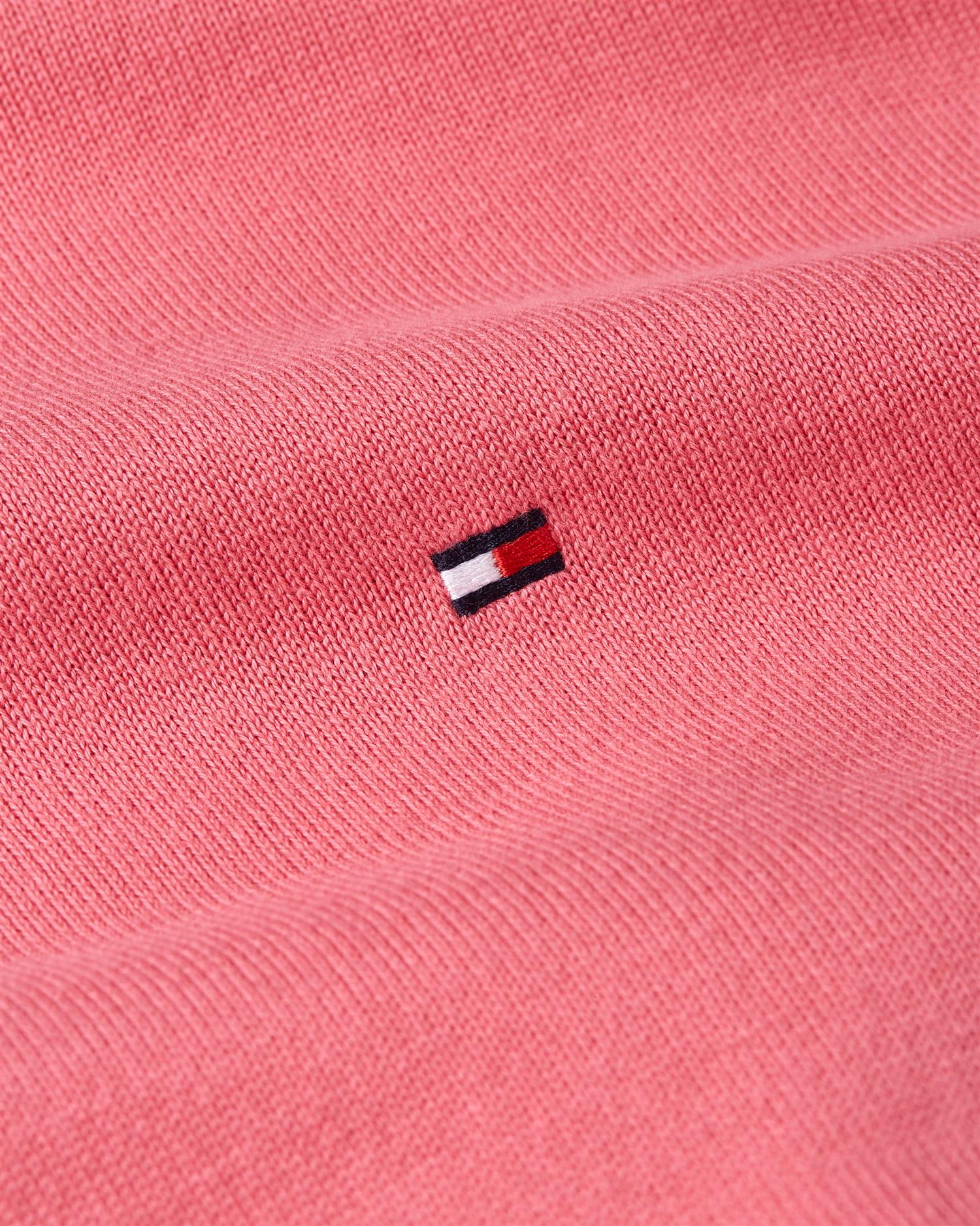 ESSENTIAL SSNL COTTON CREW NECK Vintage Rosy