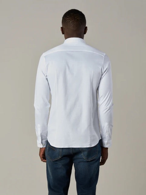 Marco Crunch Jersery shirt White