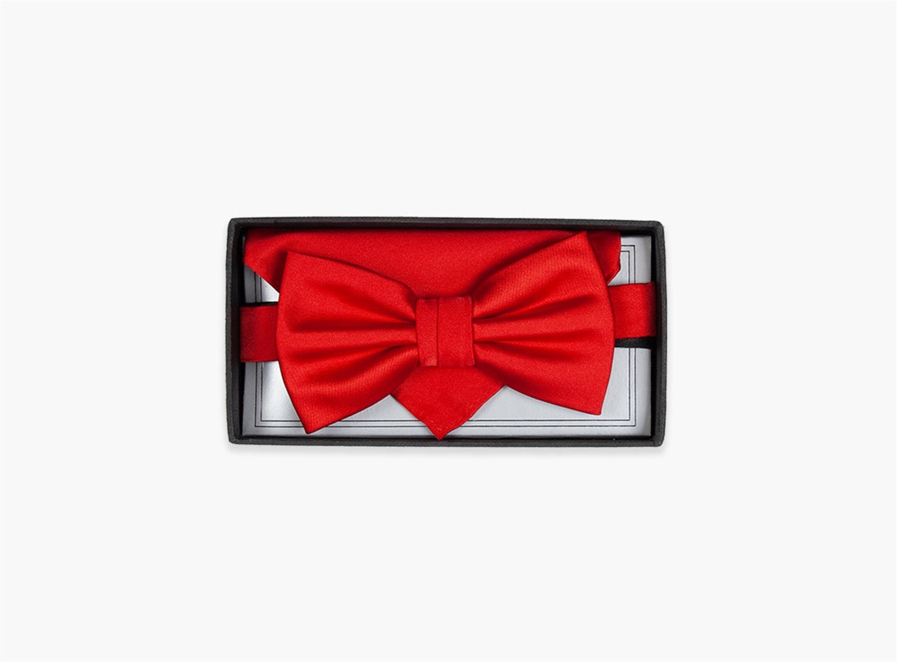Sløyfe bowtie w/handky 45 Red