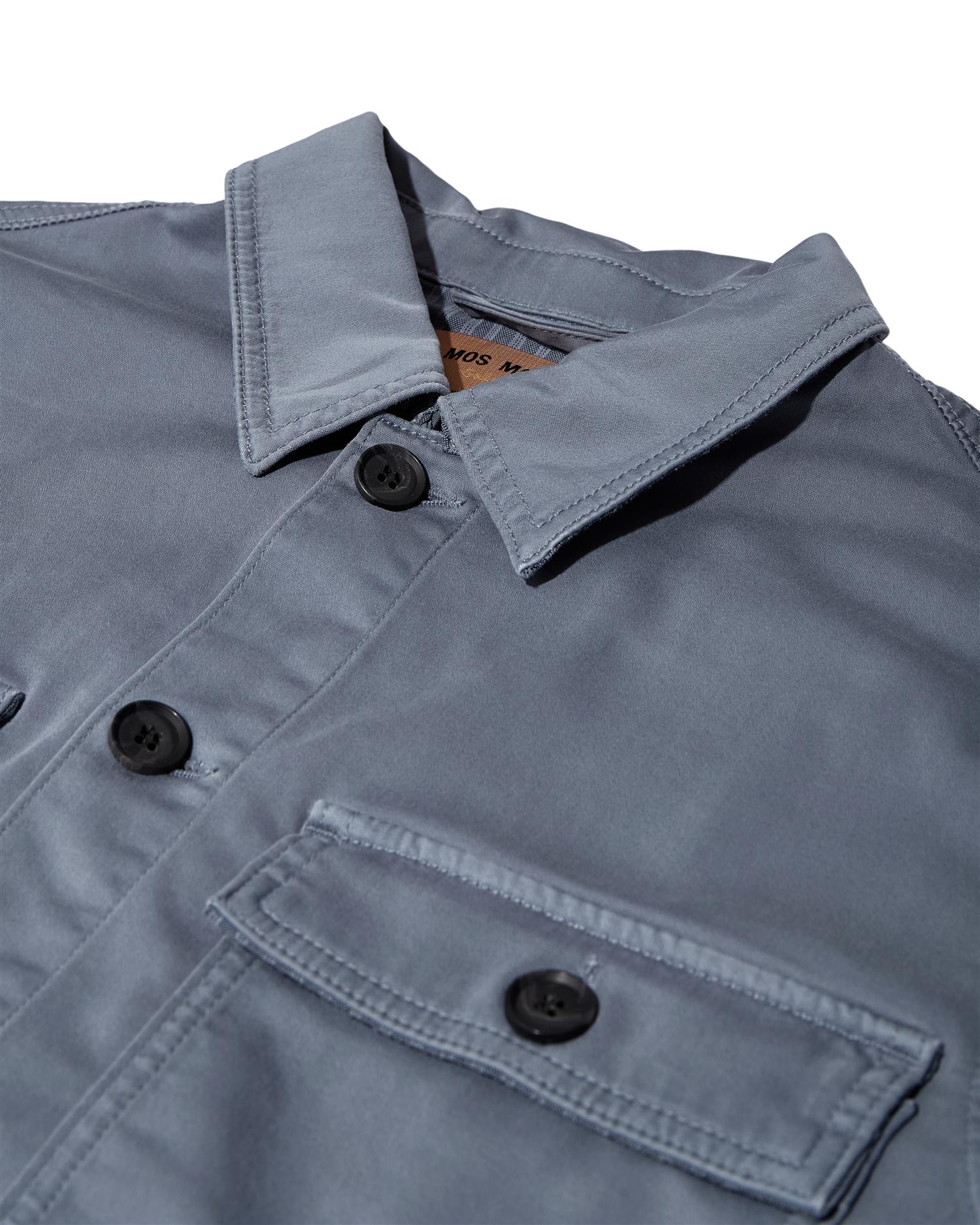 Mmgmatteo Soft Overshirt Flint Stone