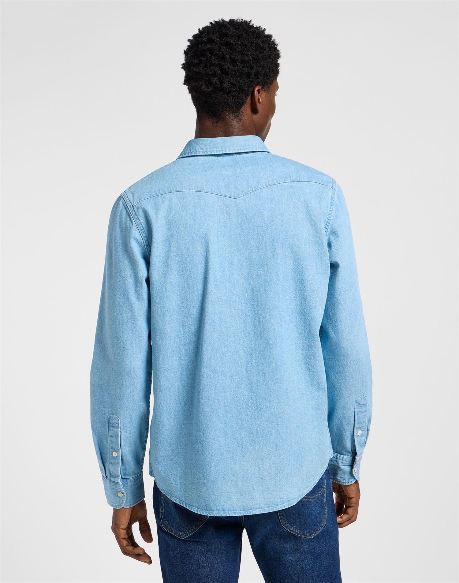 REGULAR WESTERN SHIRT Lakeside Wash