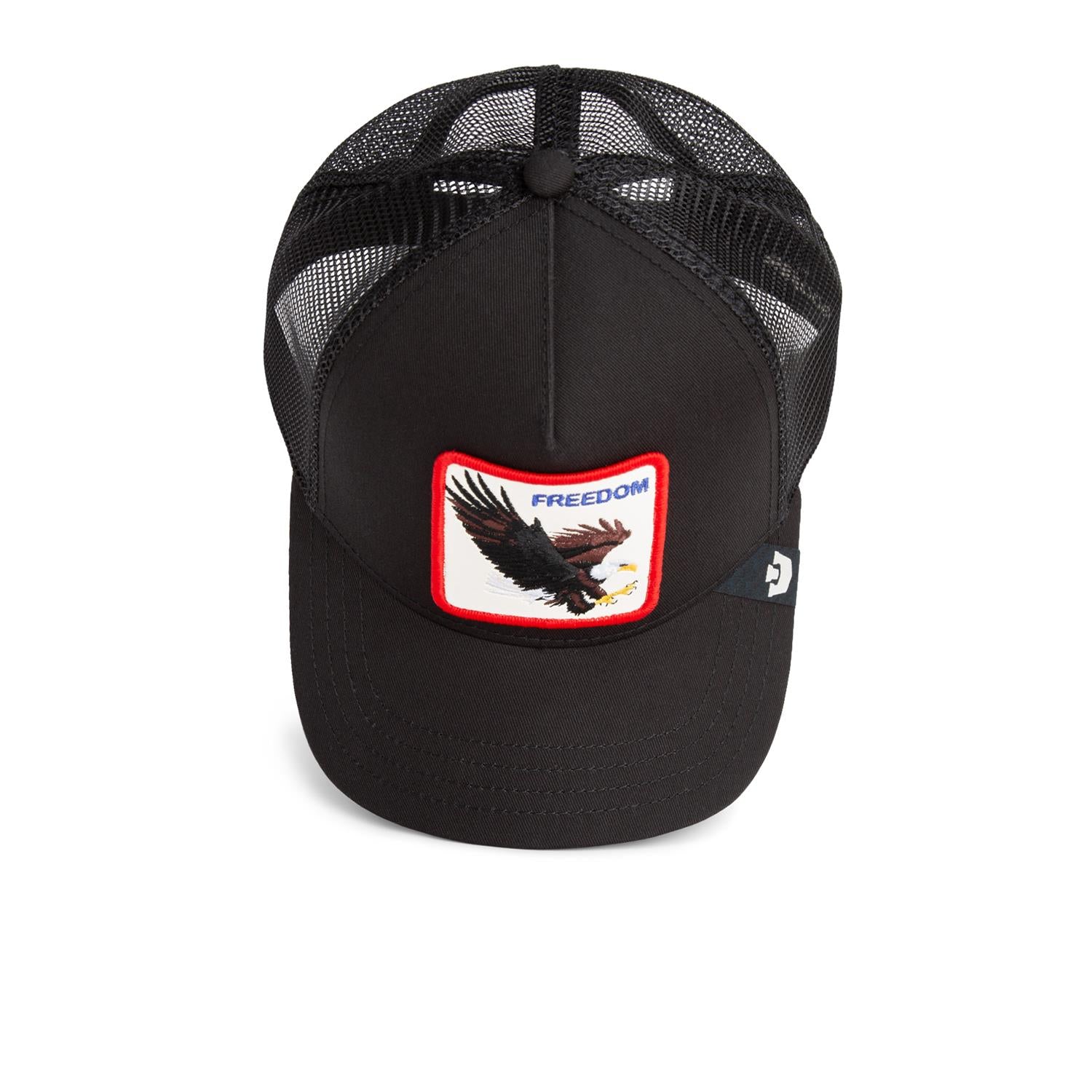Freedom Eagle Trucker Black