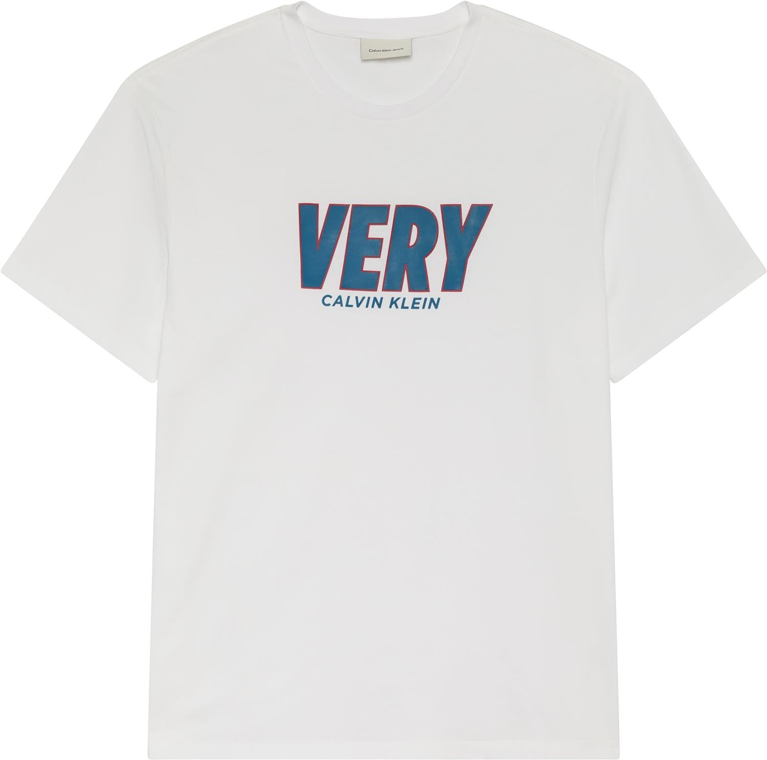 Ss 20s Sn Very Graphic Tee Brilliant White