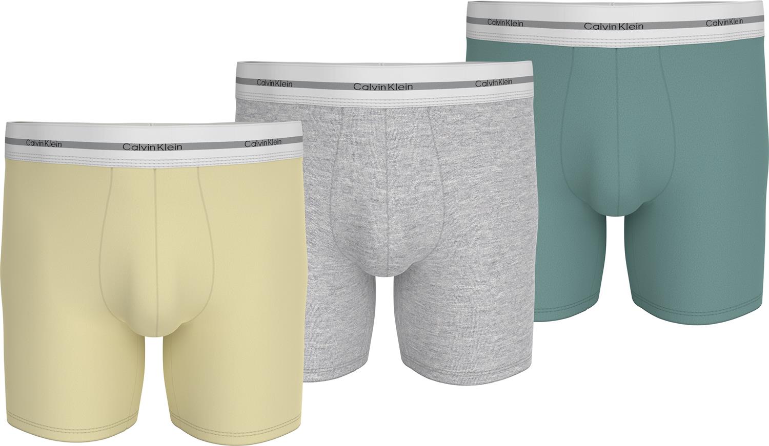 BOXER BRIEF 3PK Garden Glade, Gr Heather, Lively Tl