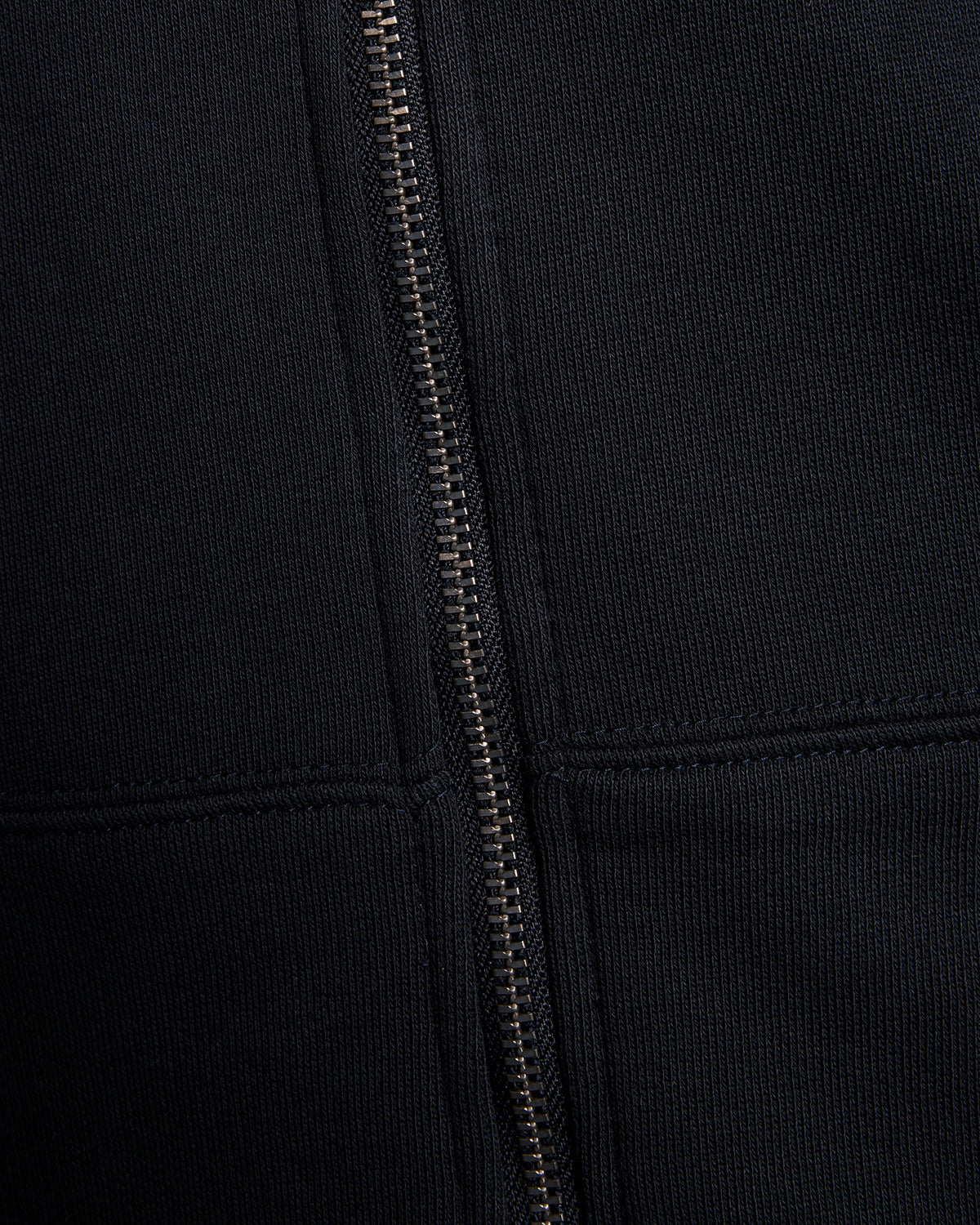Zip Through Hoodie Dark Navy