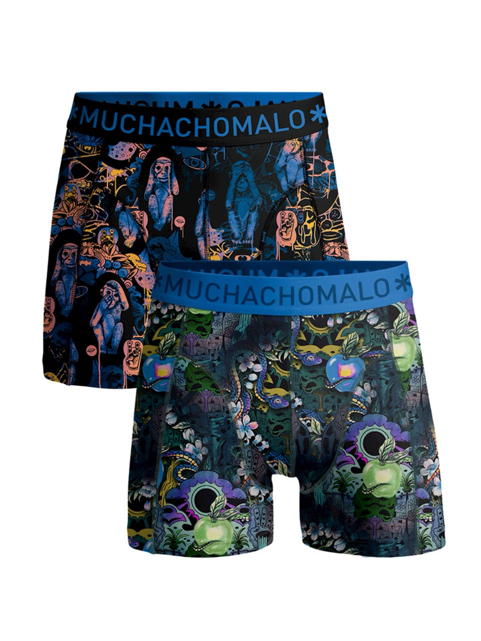 Fruitnoevel 1010-04 2PK BOXER PR/PR Print/Print