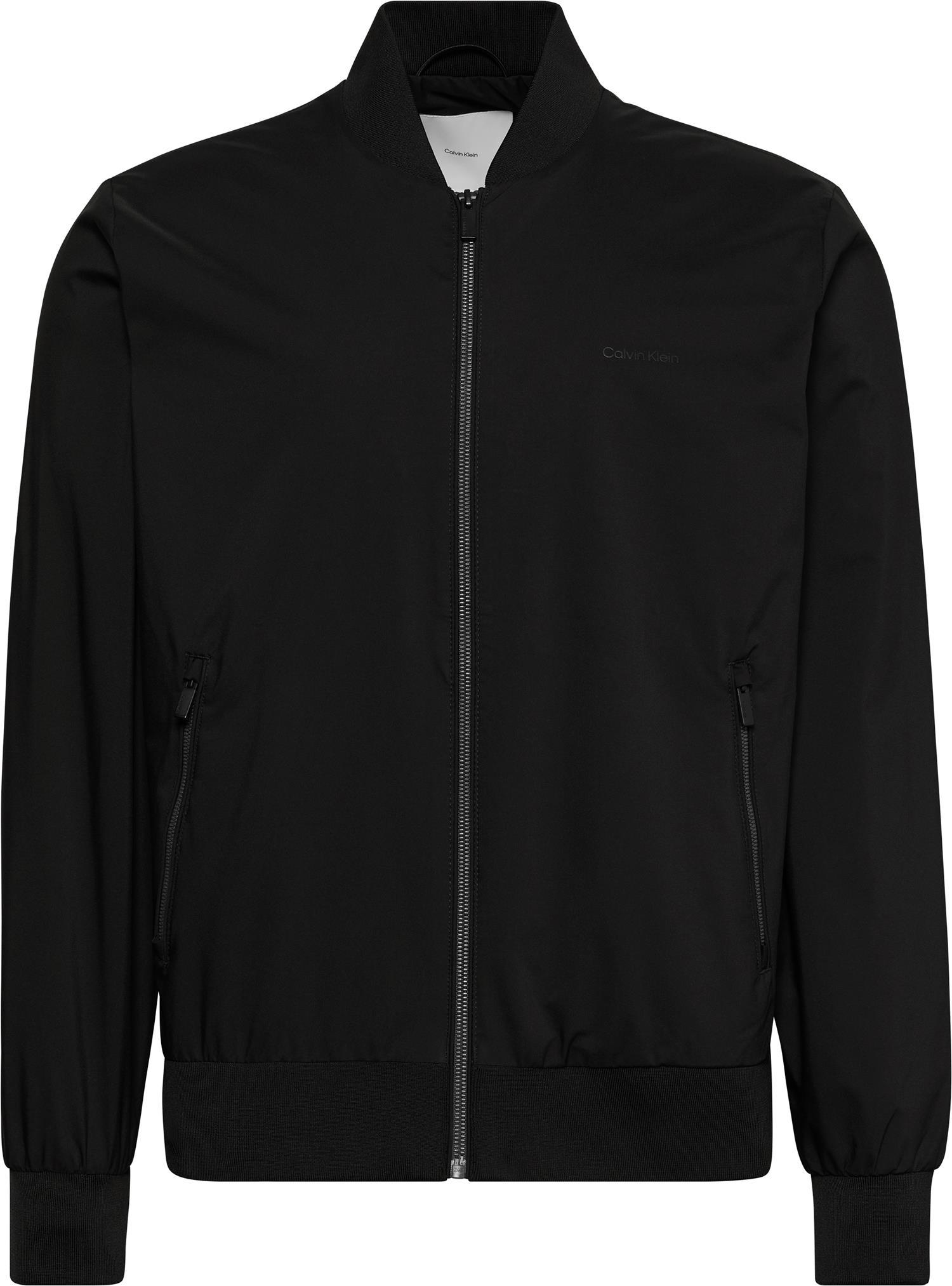 LS MATTE BOMBER JACKET Black