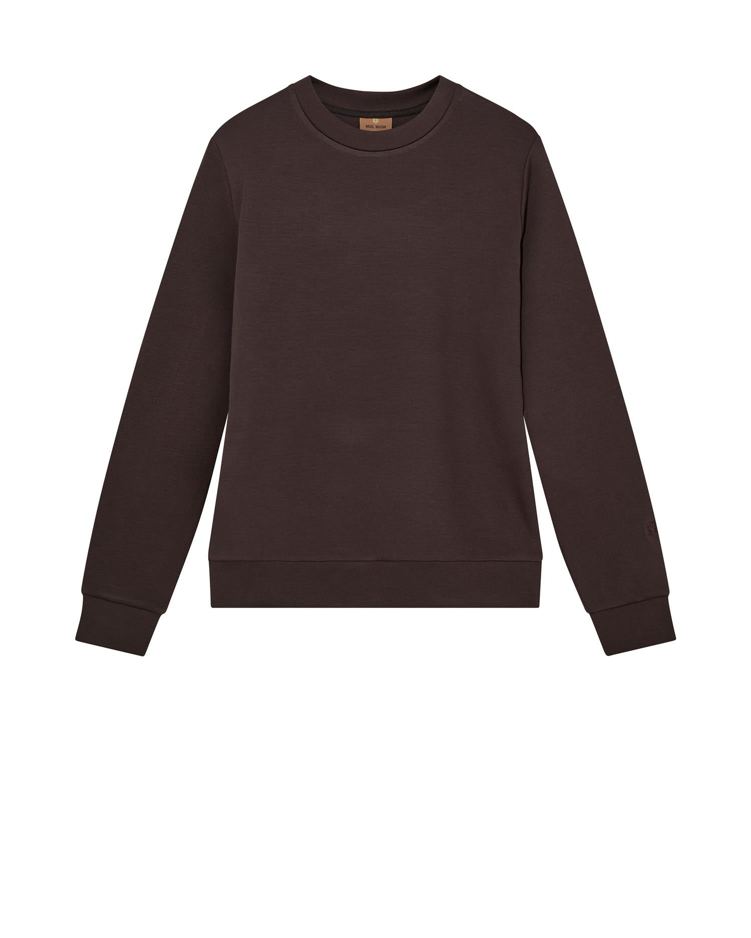 MMGAbel Crew Neck Sweat Chocolate Brown