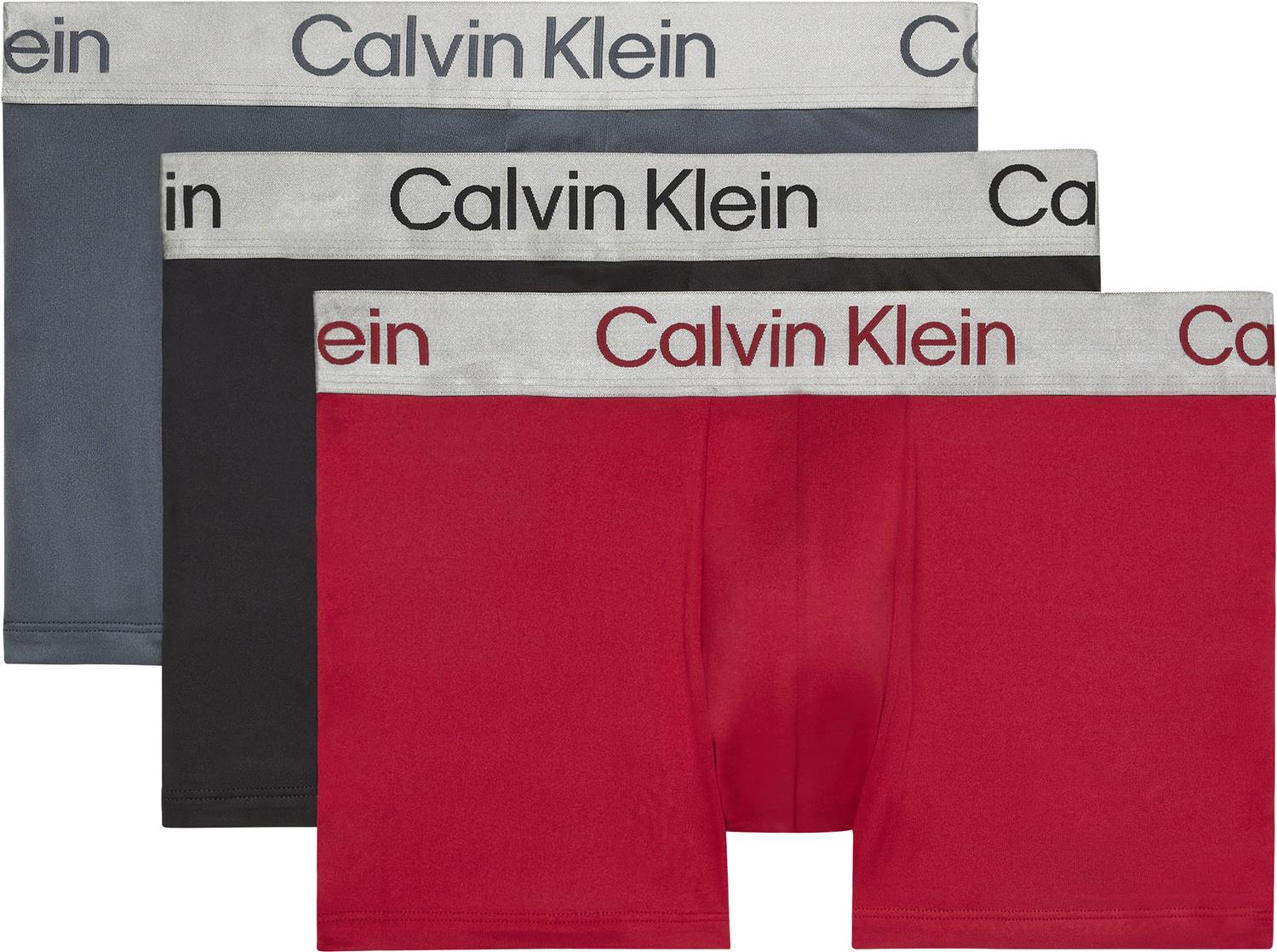 Trunk 3pk Red Stamp/Black/Turbulence