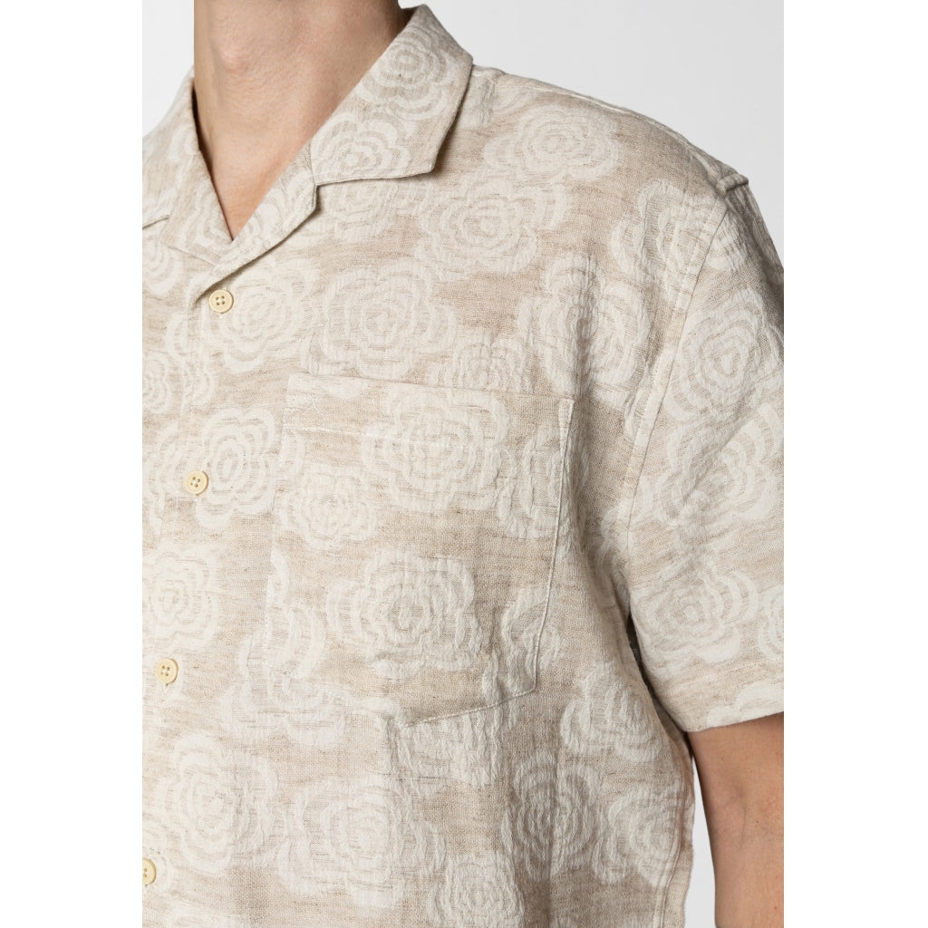 Bowling Carter shirt SS Ecru
