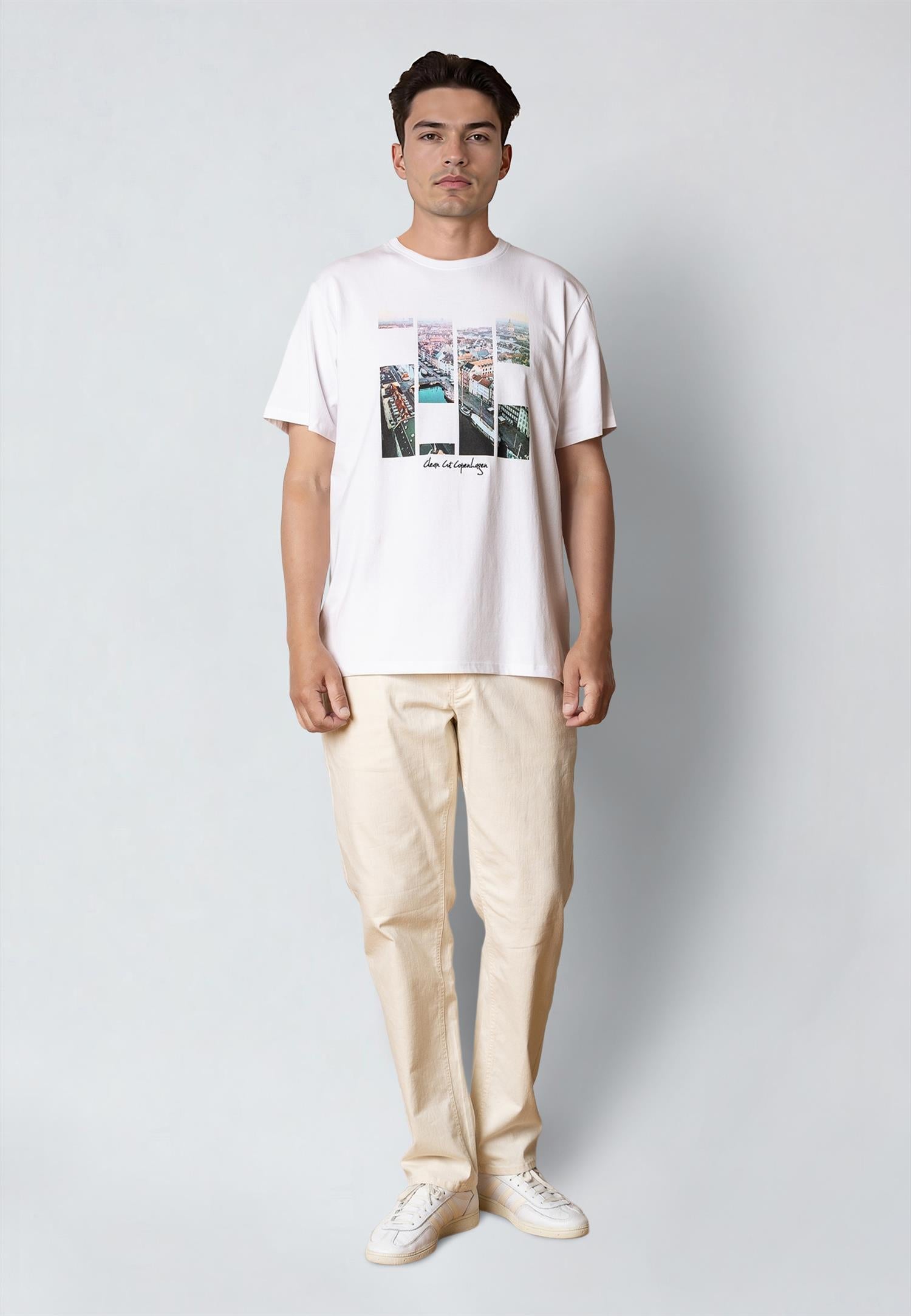 Copenhagen Organic View T-Shirt White