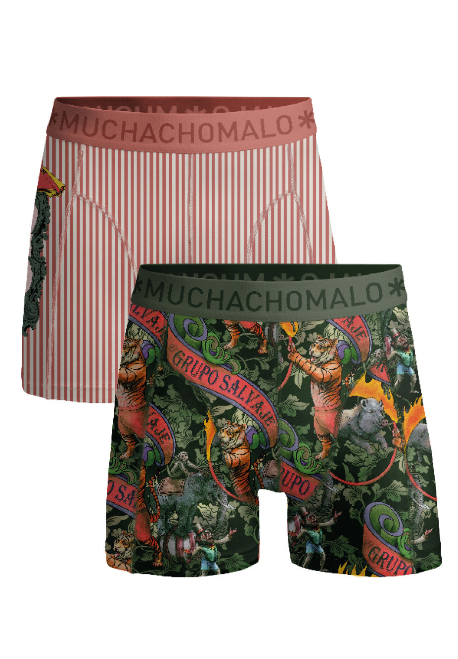 Circus Animals 04 2pk Boxer Print/Print