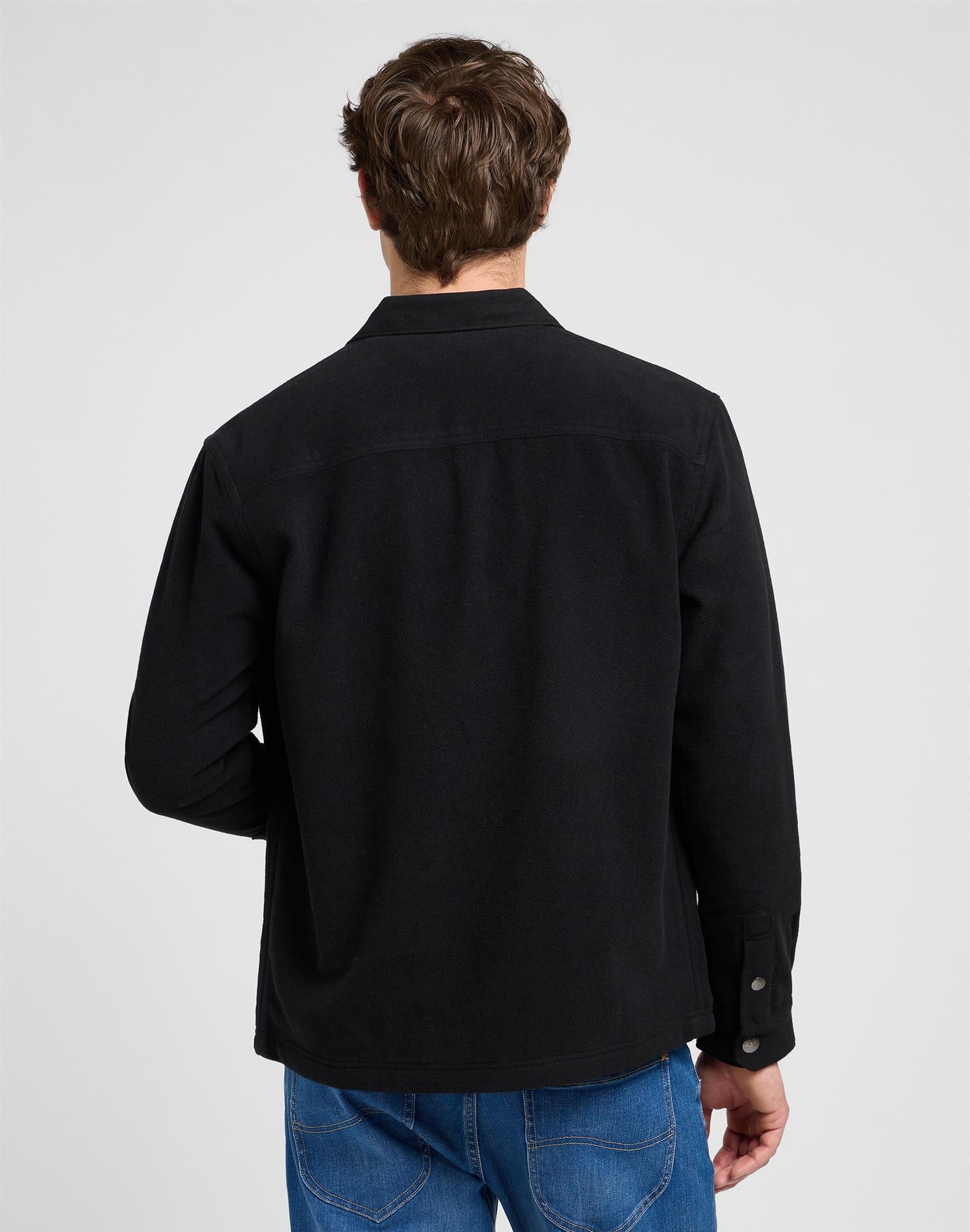 Relaxed Overshirt Unionall Black