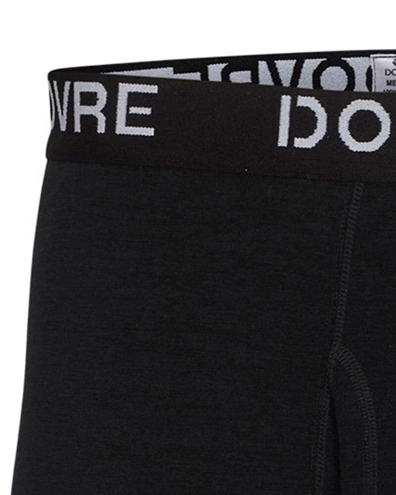 Dovre Wool Long Johns w/fly Black