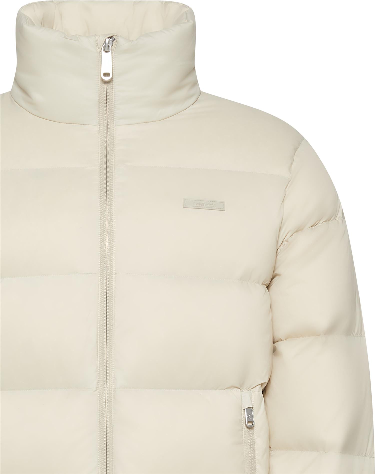 Ls Mdwt Nylon Chnl Down Puffer Island Fossil