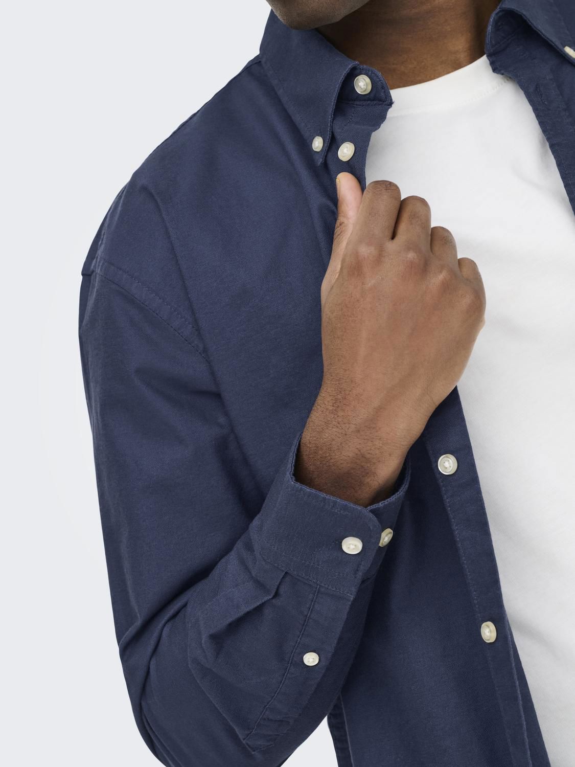 Onsoxford Ls Shirt Frml Noos Blue Nights