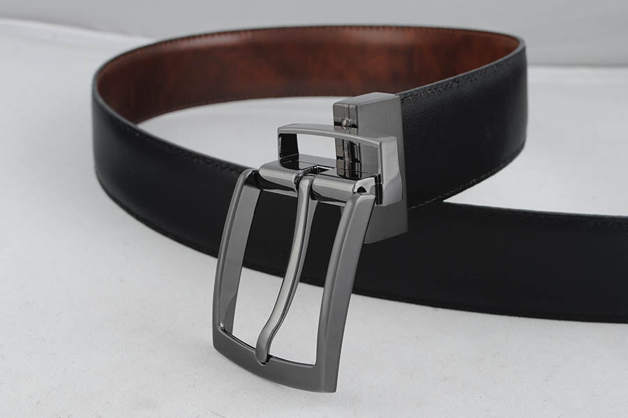 Leather belt Black/Brown