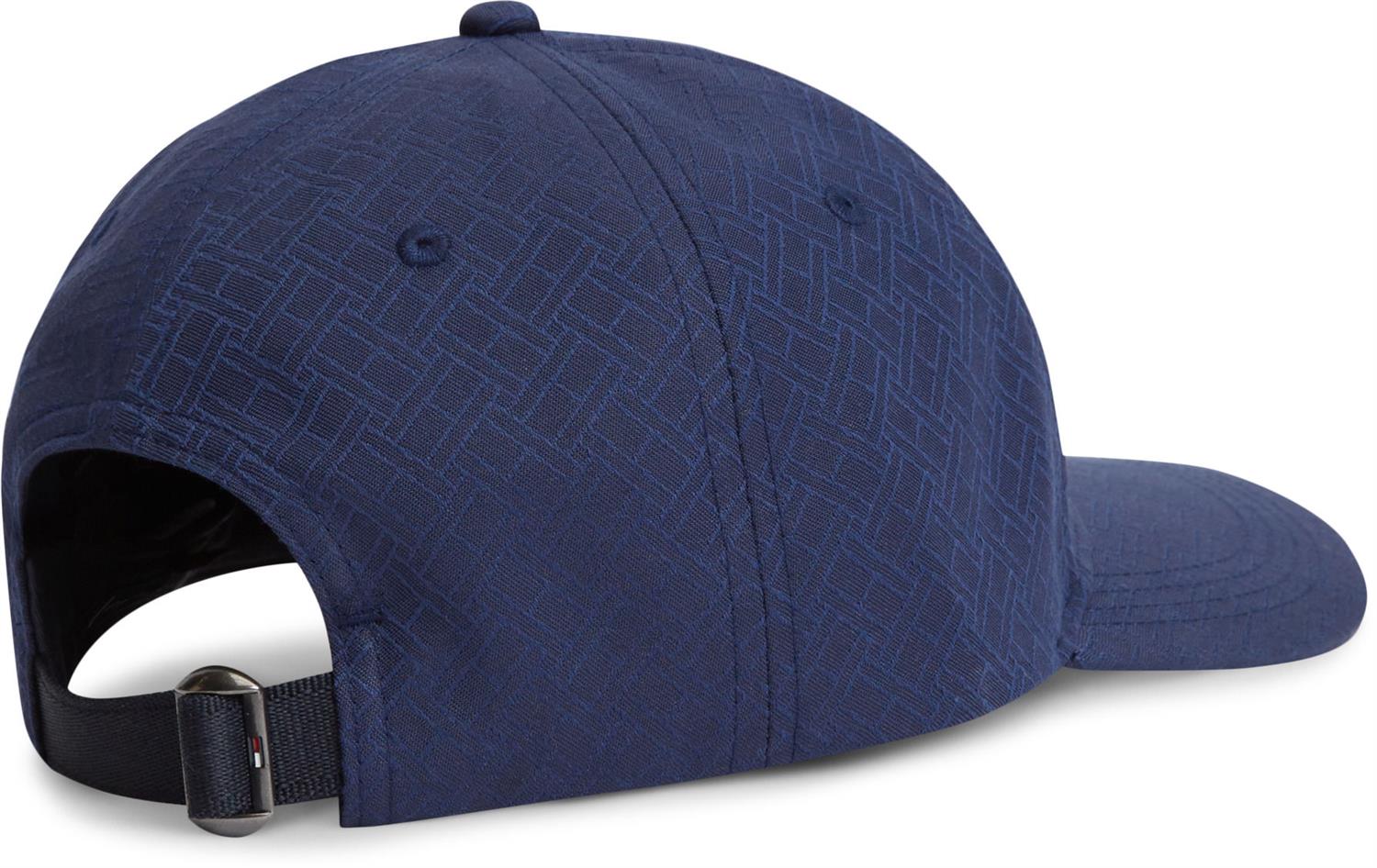 Th Flag Jacquard 6 Panel Cap Space Blue