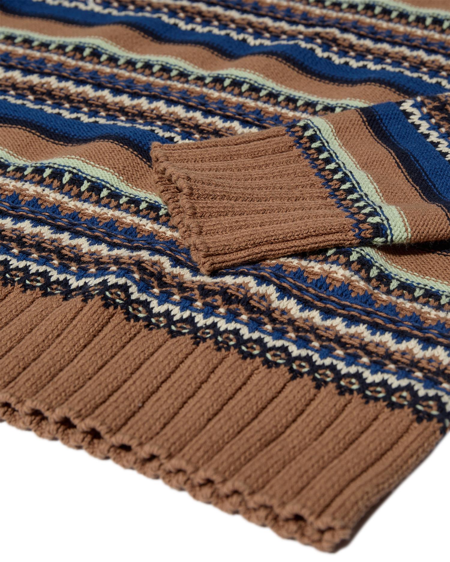 MMGAldo Jacquard Pullover Toasted Coconut