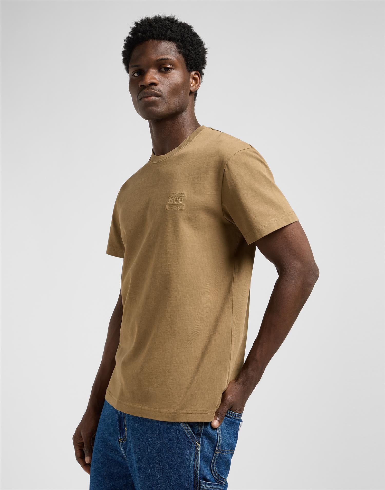 WW Essential tee Dark Khaki