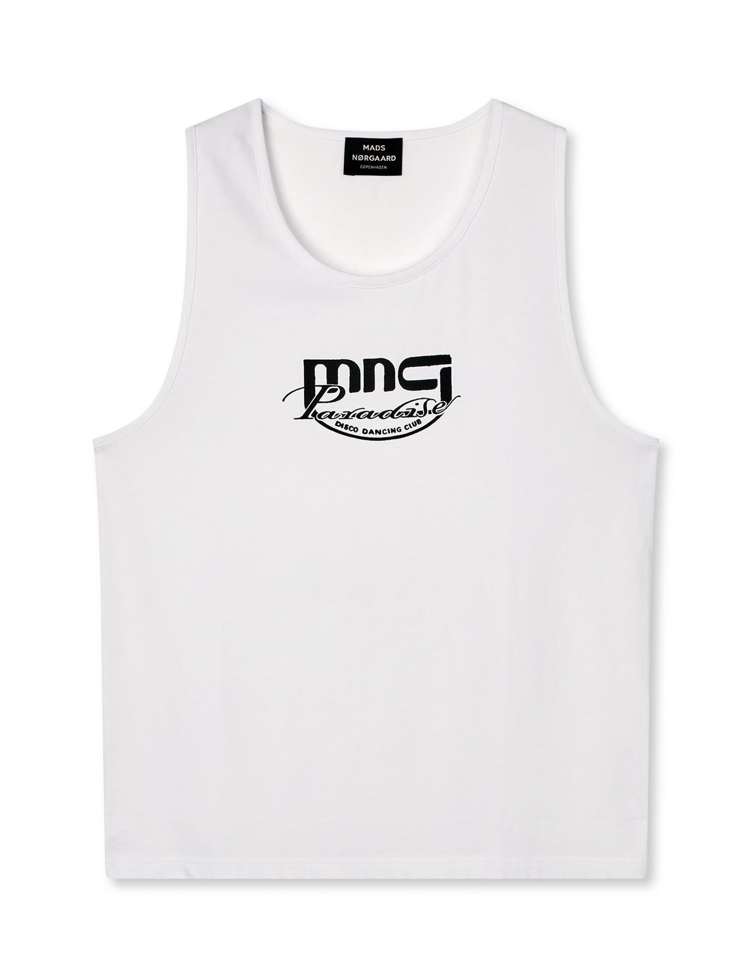 Cotton Jersey MNC Paradise Tanktop White