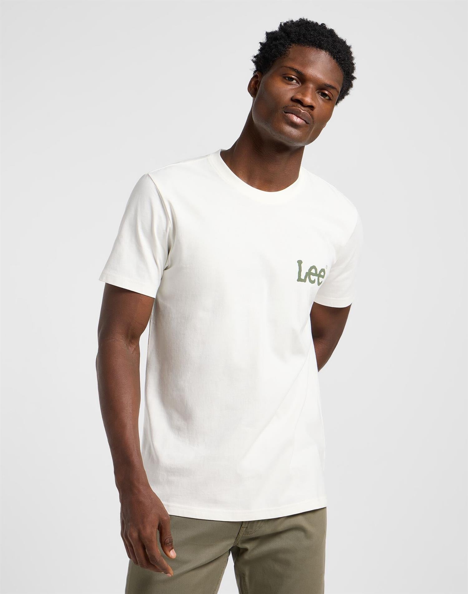 MEDIUM WOBBLY LEE TEE Ecru