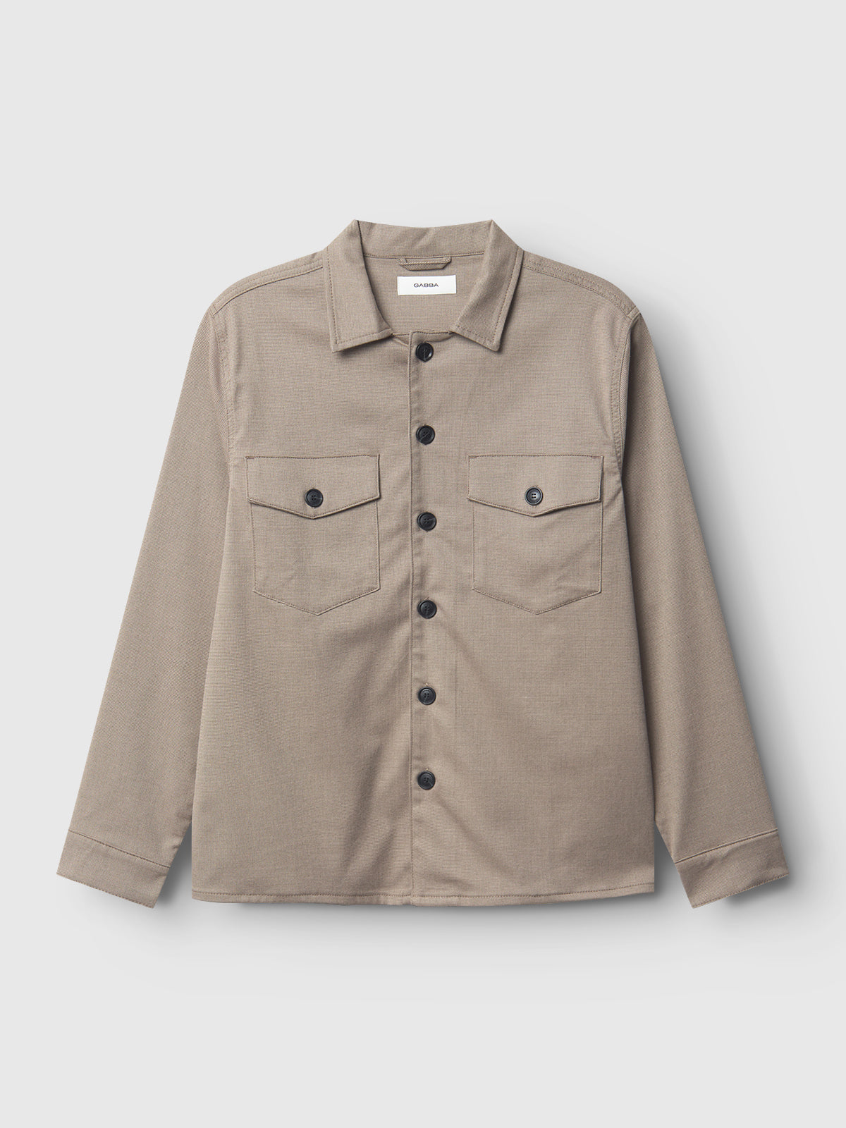 Clipper Domo Overshirt Khaki