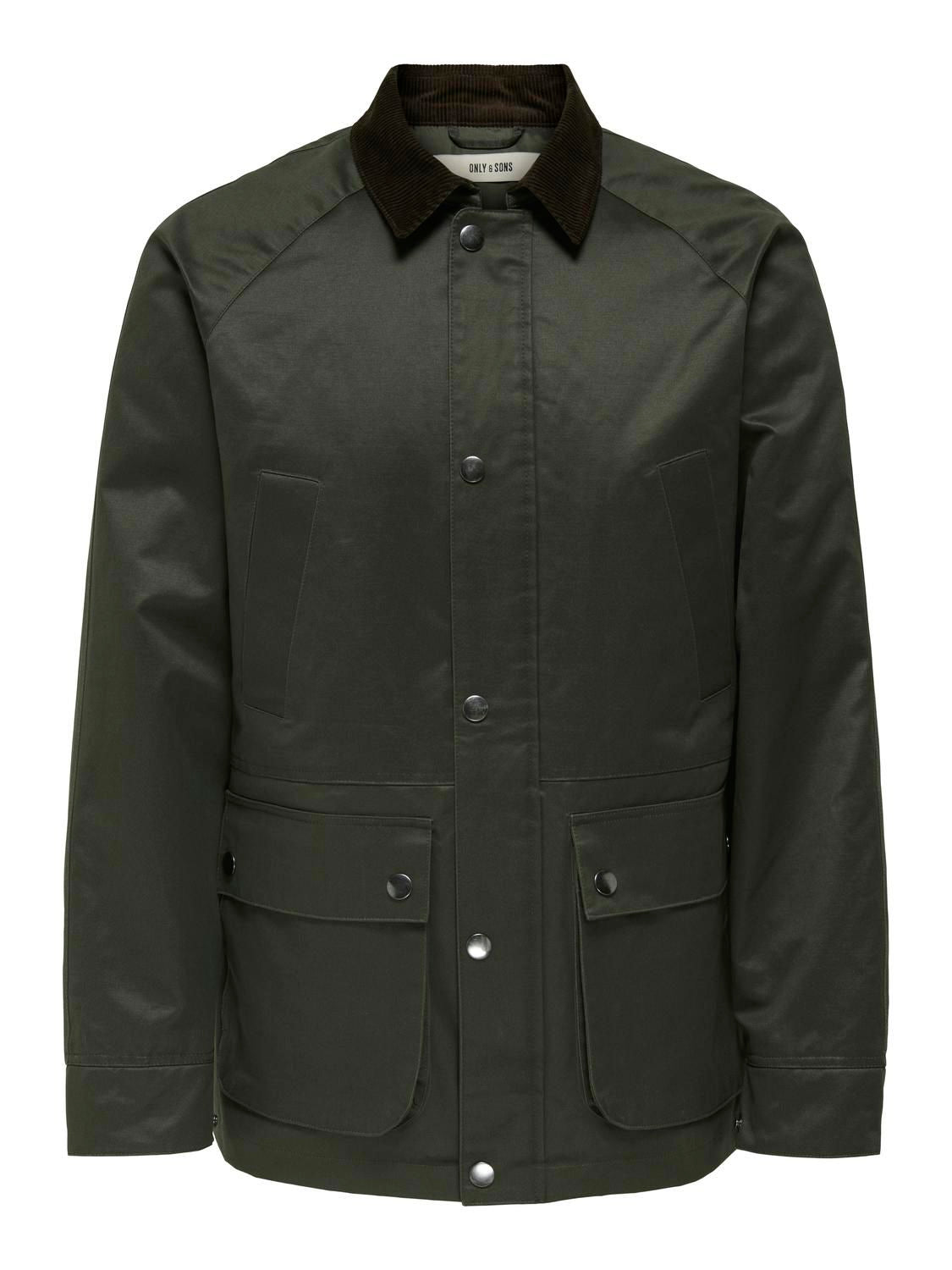 Onsbob Waxed Jacket Otw Rosin