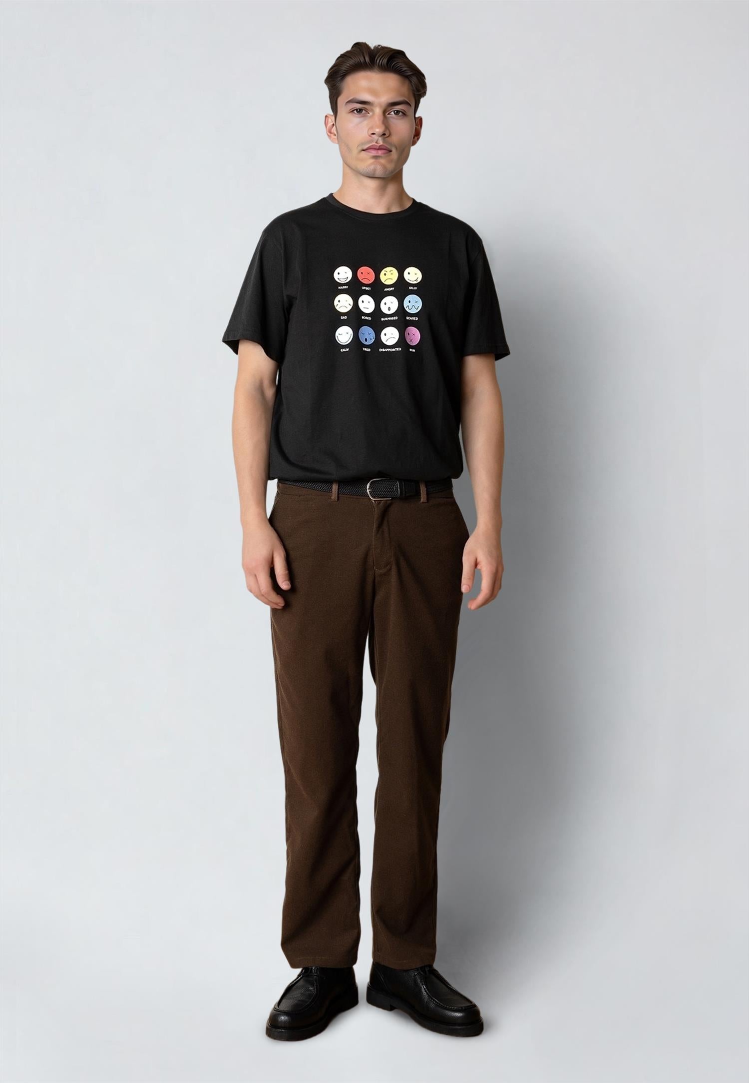 Emoji T-shirt Black