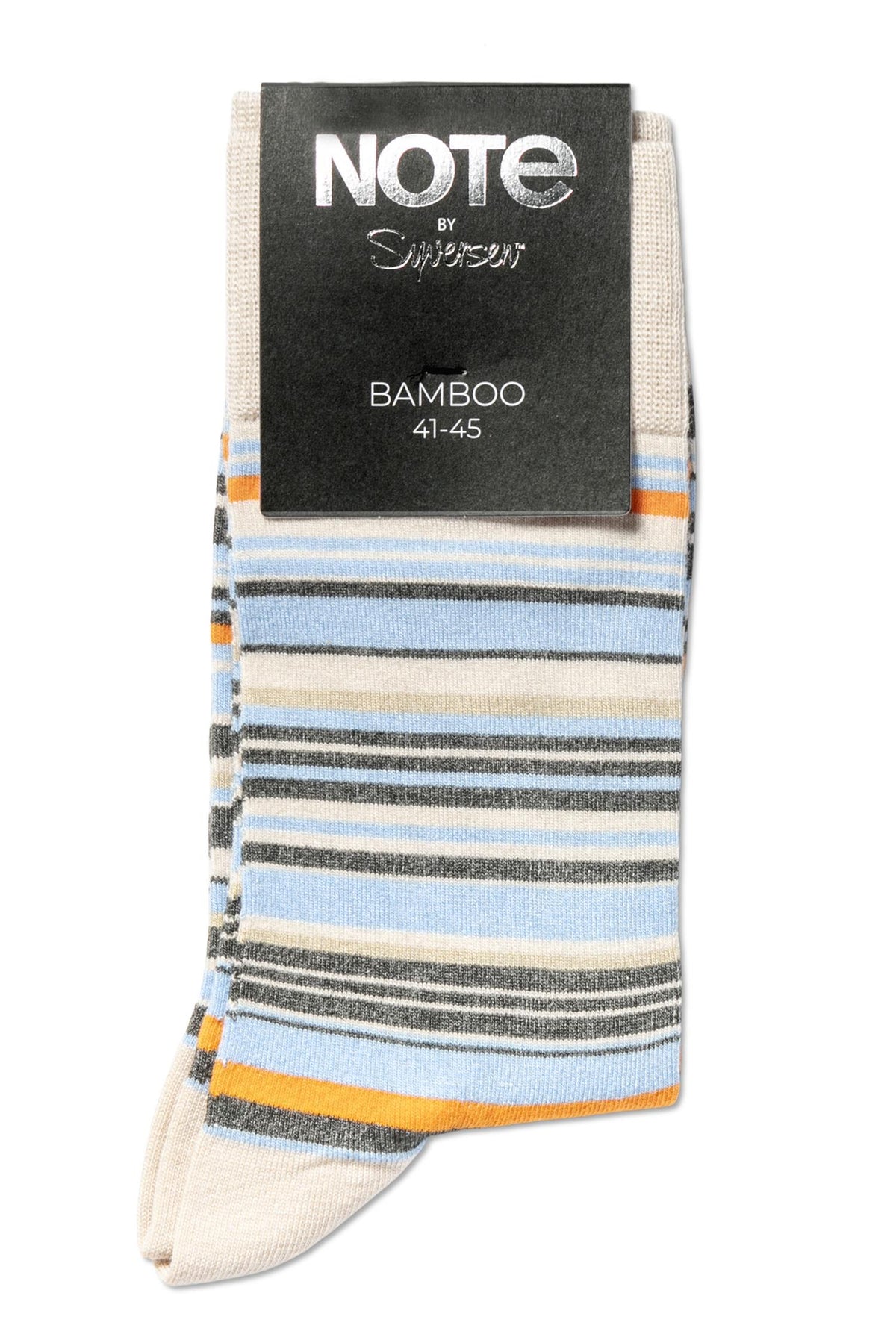 Eton Bamboo Multi stripe Socks Beige