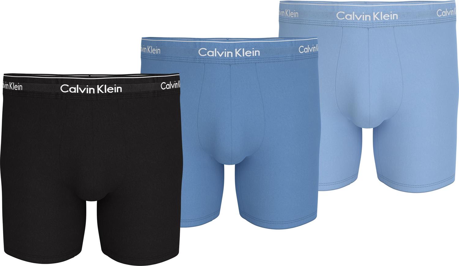 Boxer Brief 3pk - Noos Black, Glacier, Blue Bell W/ Dtm Wb