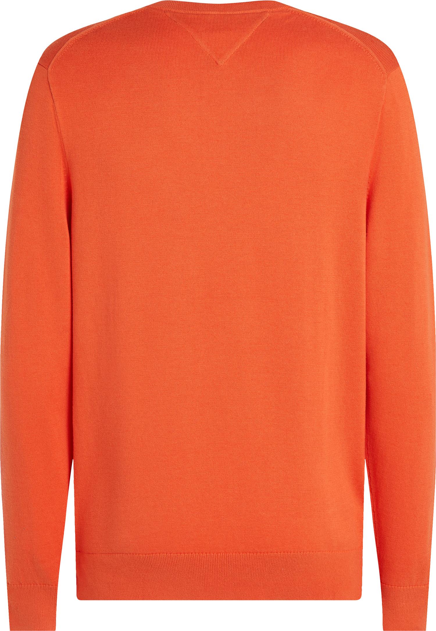 ESSENTIAL SSNL COTTON CREW NECK Brilliant Orange