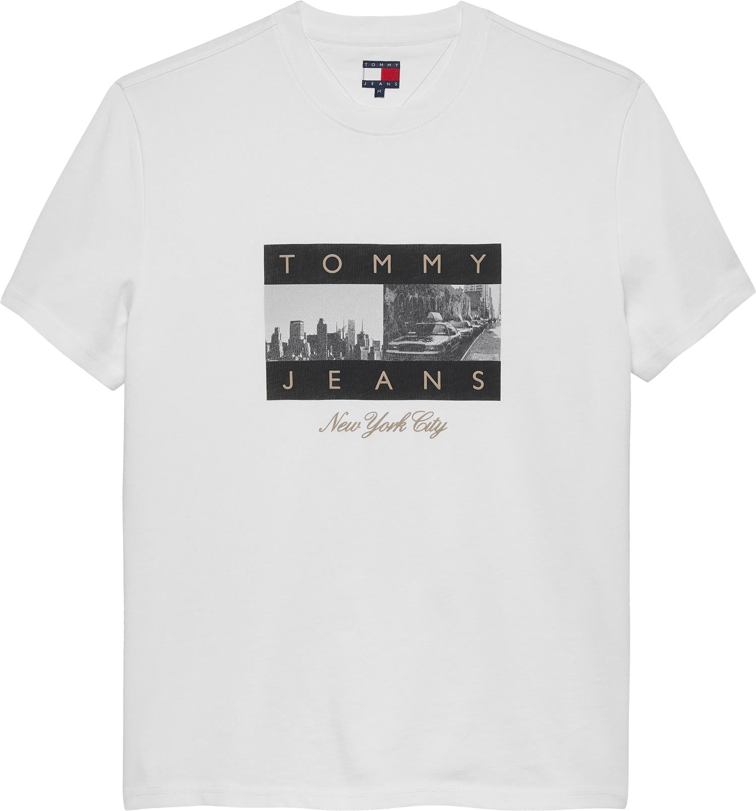 Tjm Reg Photo Flag Ss Tee Ecru