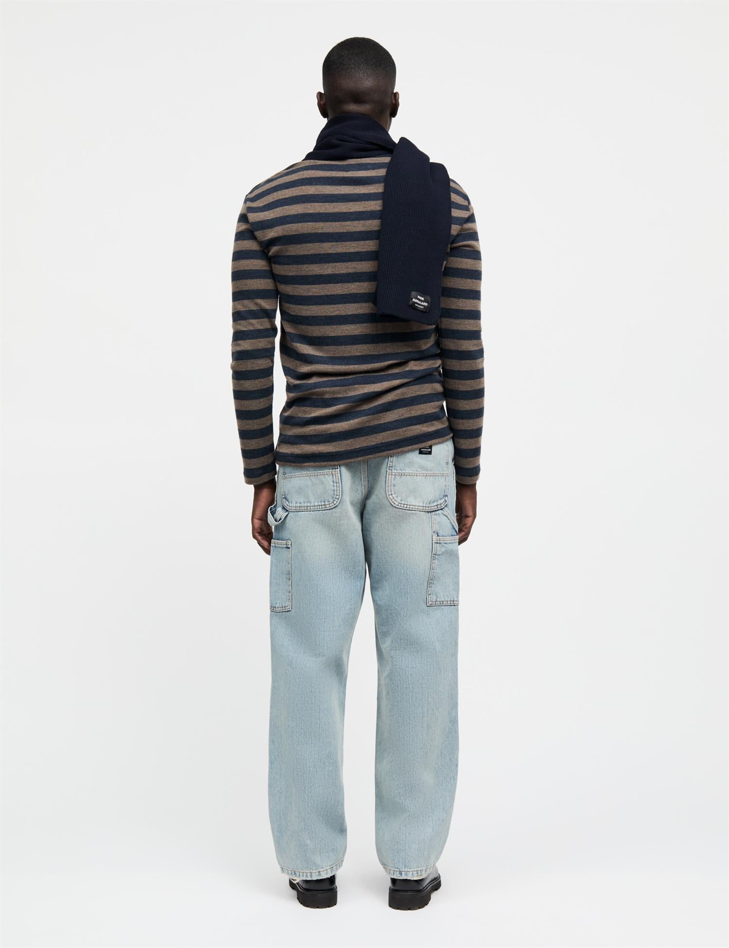 Fine wool Tobias knit Brown