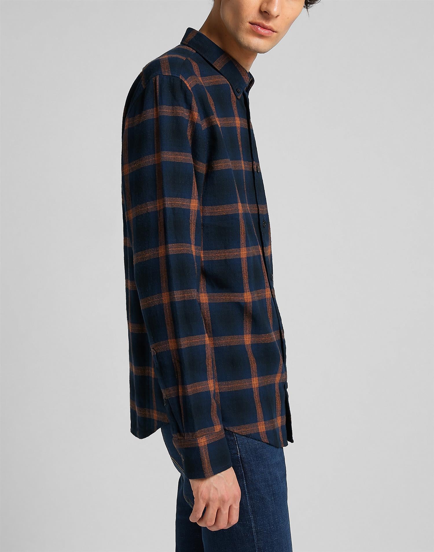 Lee Button Down shirt 112123386 Navy