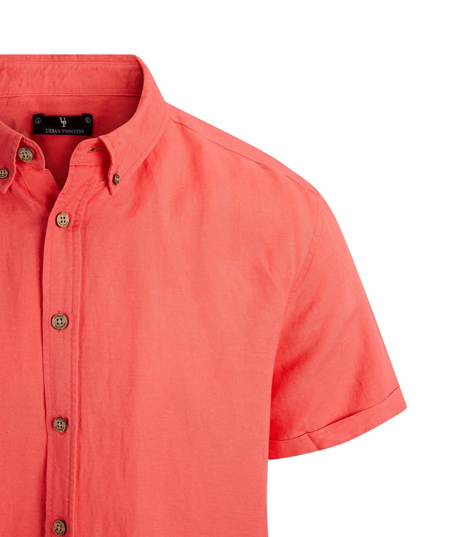 Stephan Ss Shirt Washed Red