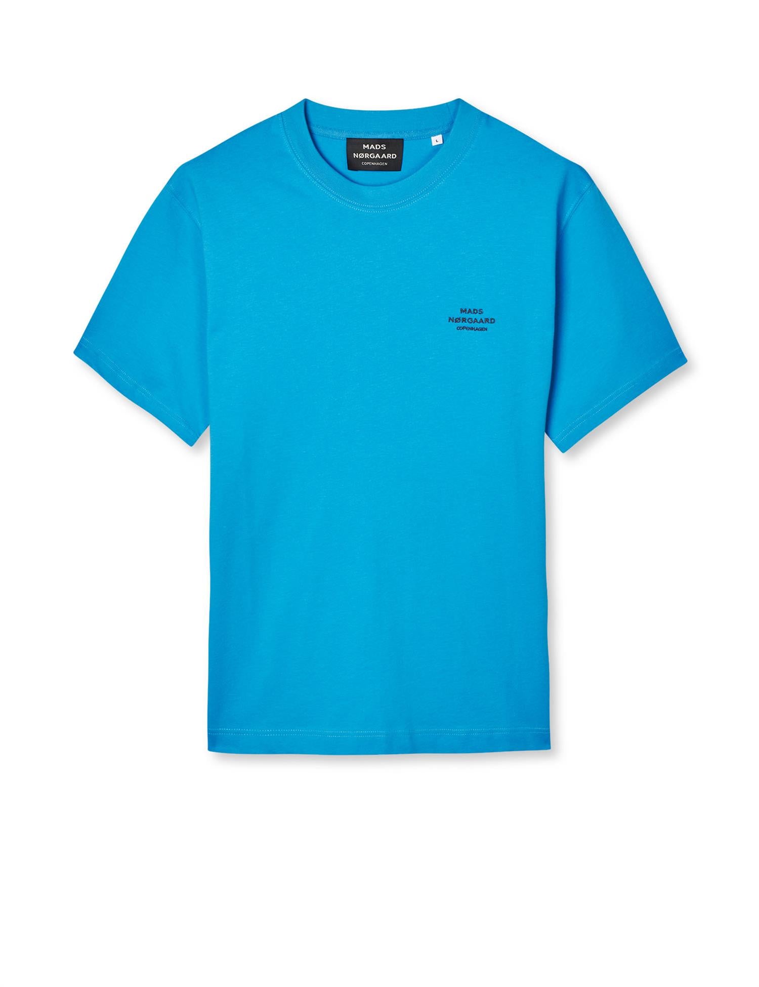 Cotton Jersey Frode Logo tee FAV Malibu Blue