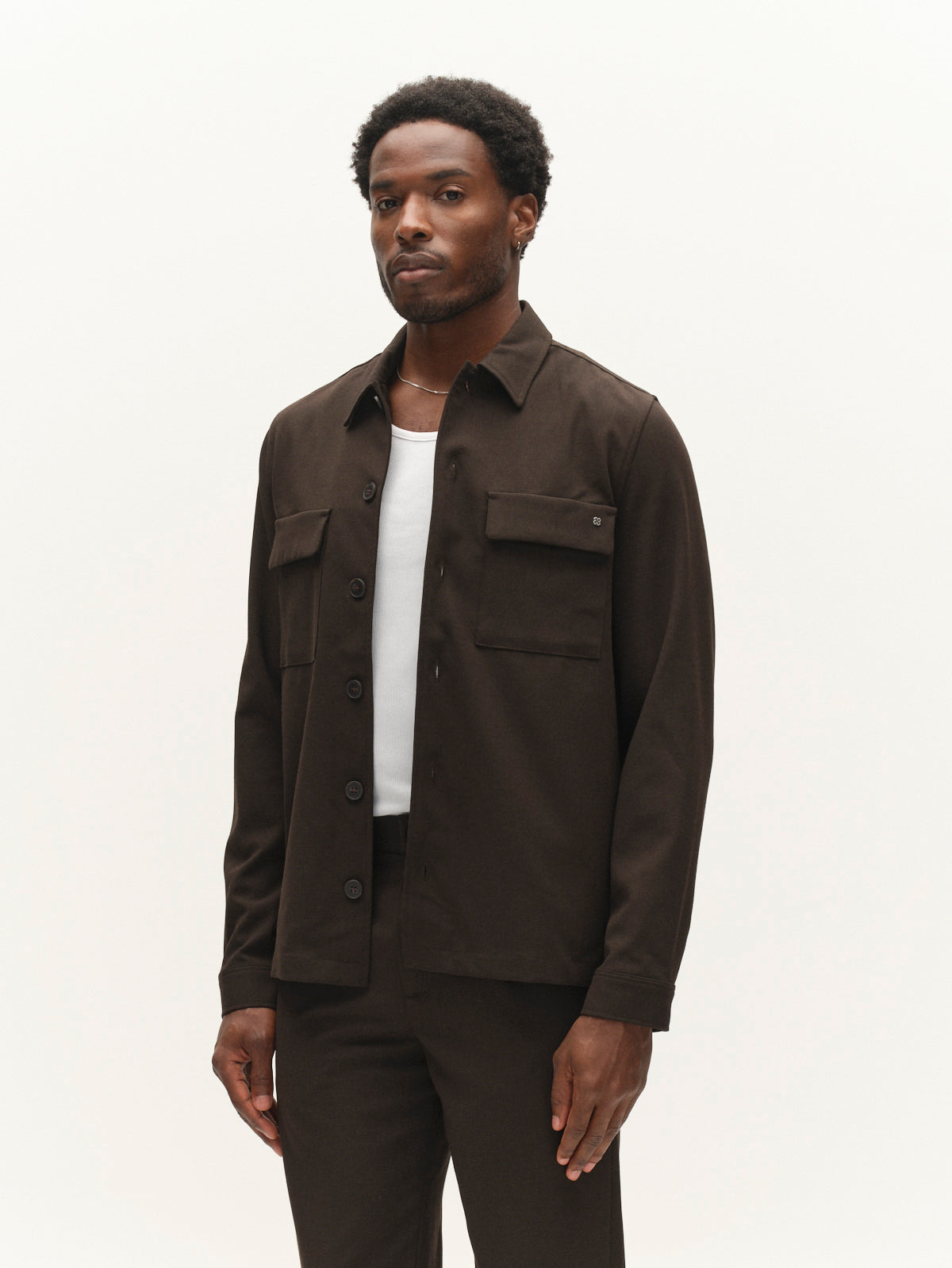 Gabtogger Push Phin Lsovershirt Grs Brown Slate