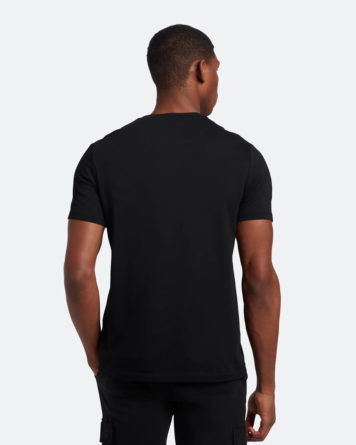 Plain T-Shirt Jet Black
