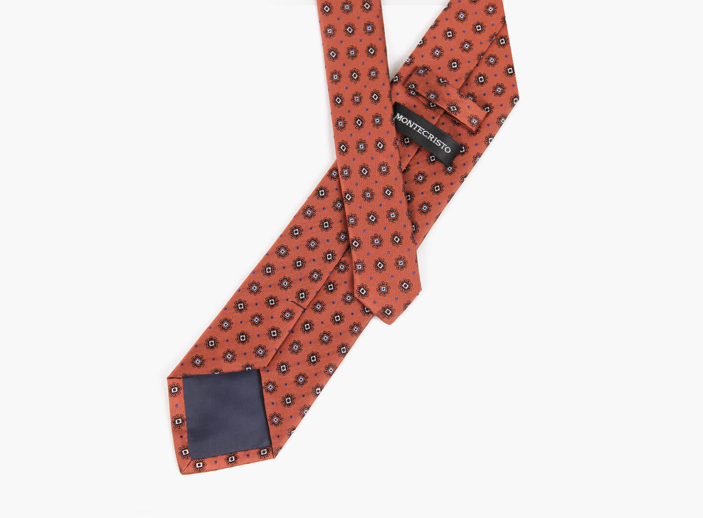 Montecrist Woven tie 7,6 cm Dark Orange