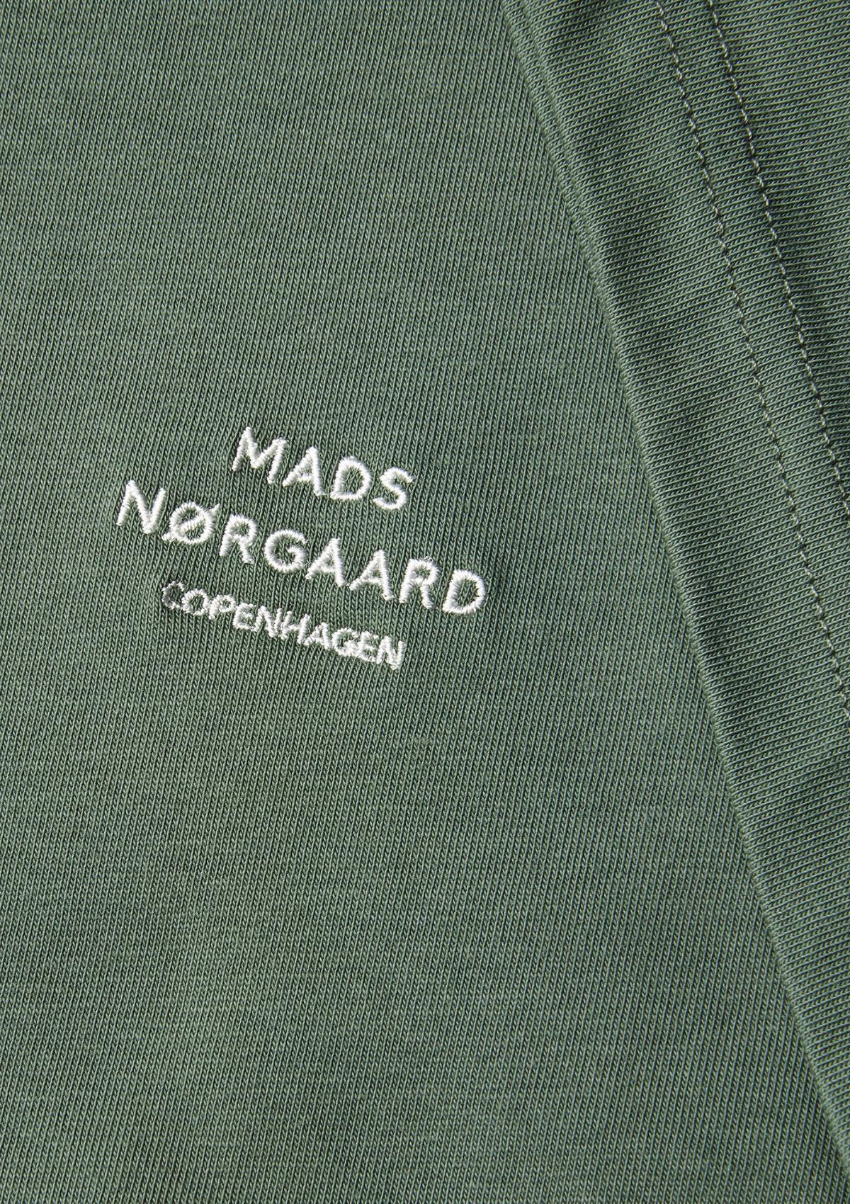 Cotton Jersey Frode Emb Logo Tee Duck Green