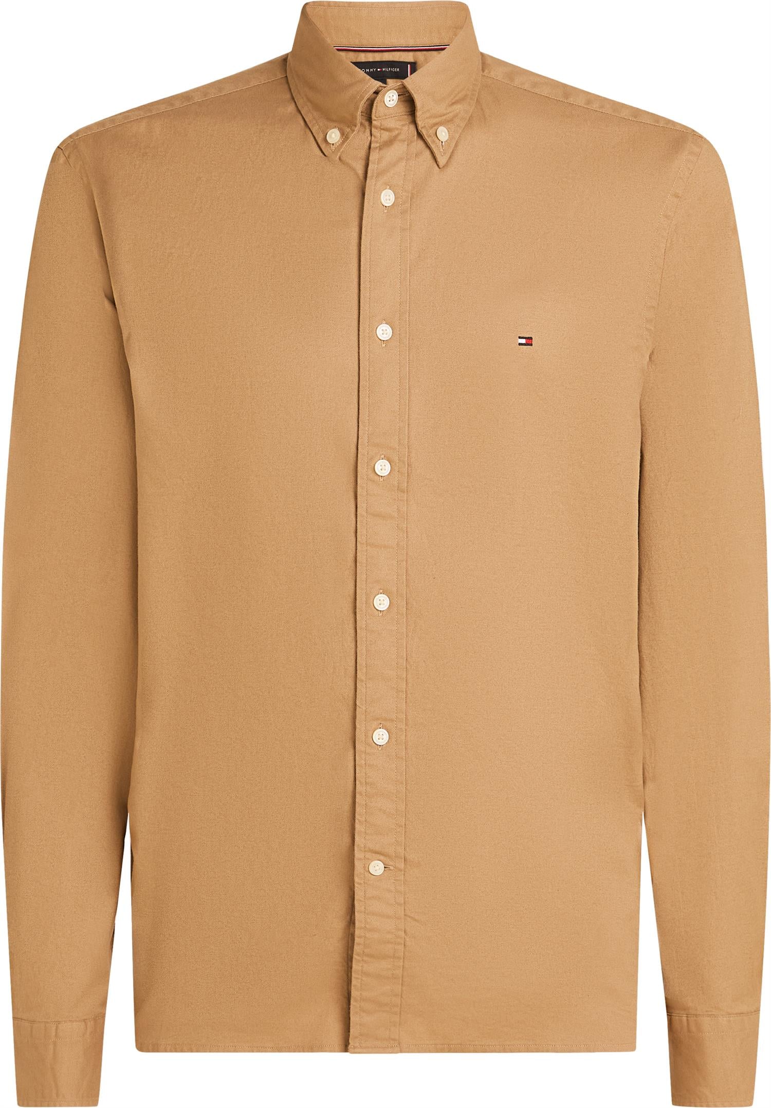 FLEX FLANNEL SOLID RF SHIRT Coastal Taupe