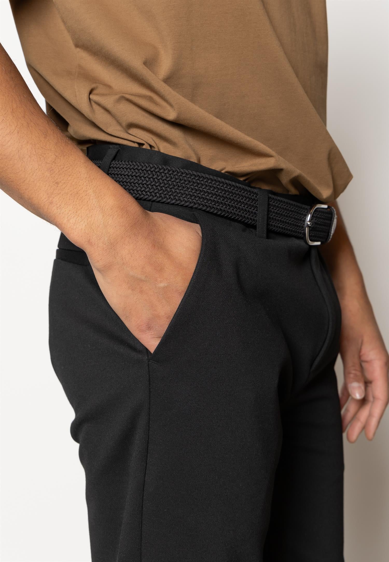 Milano Brendon Jersey Shorts Black