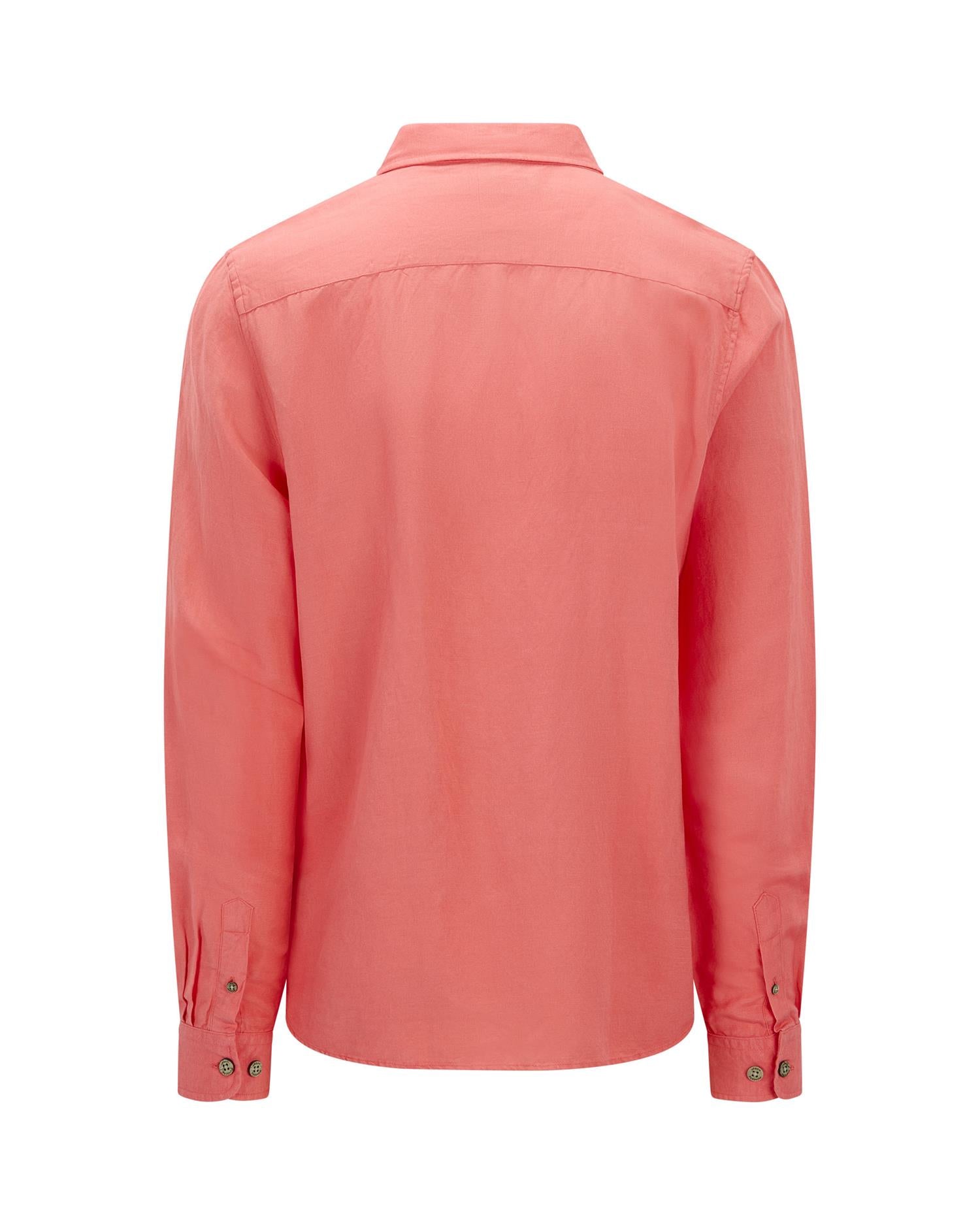 Stephan Ls Shirt Washed Red