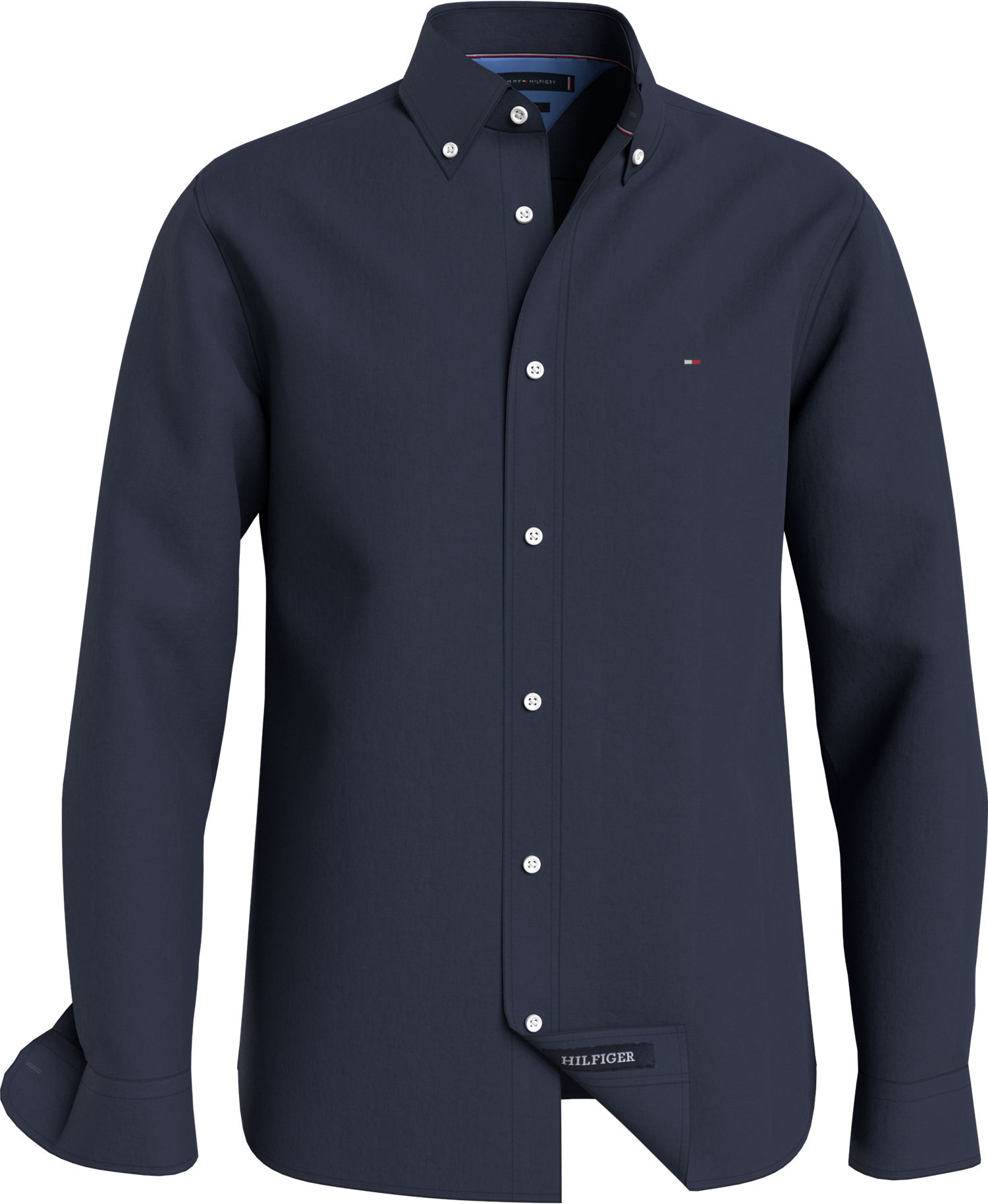 PIGMENT DYED LI SOLID RF SHIRT Carbon Navy