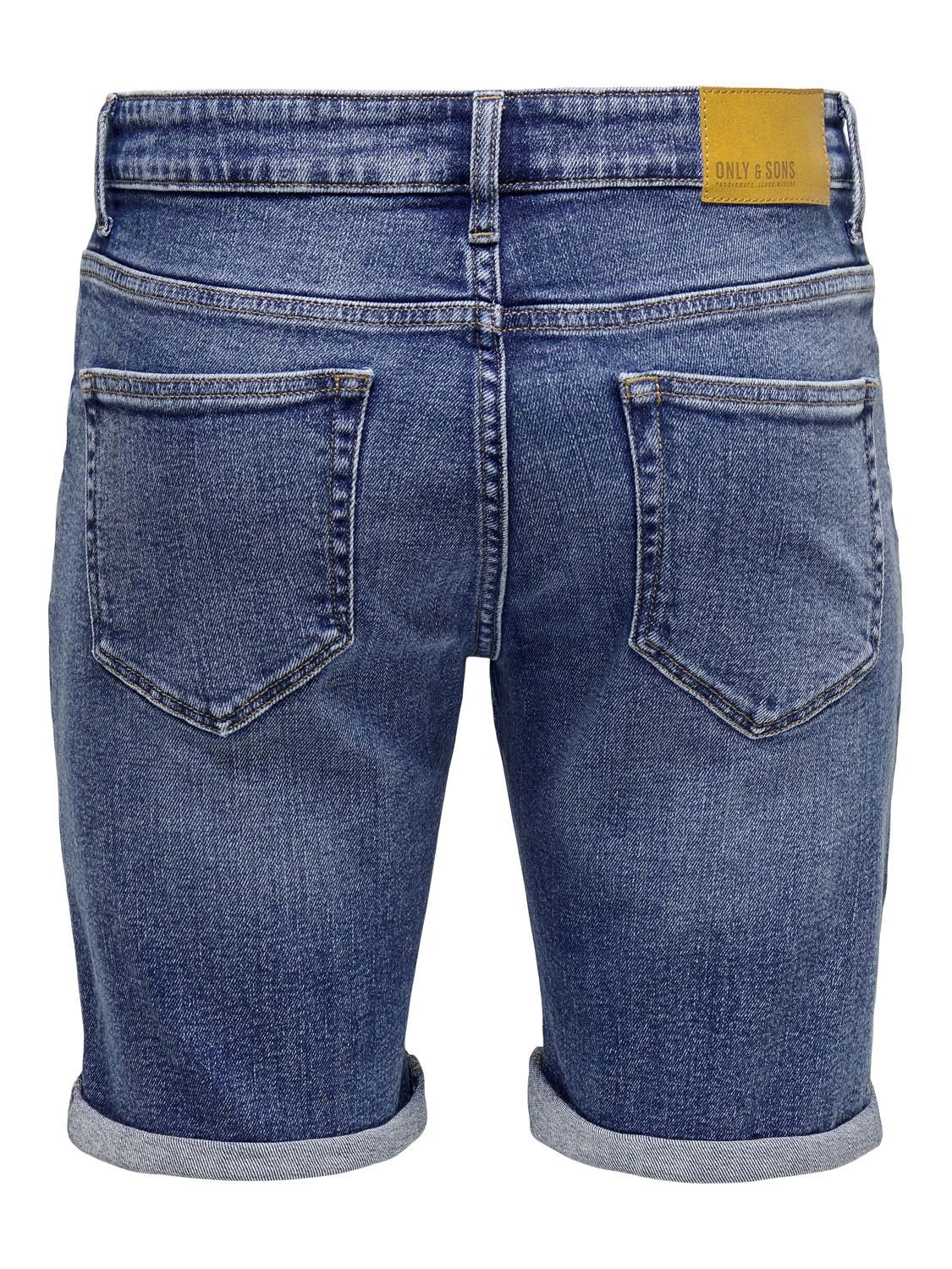 Onsply Dbd 8773 Tai Dnm Shorts Noos Dark Blue Denim