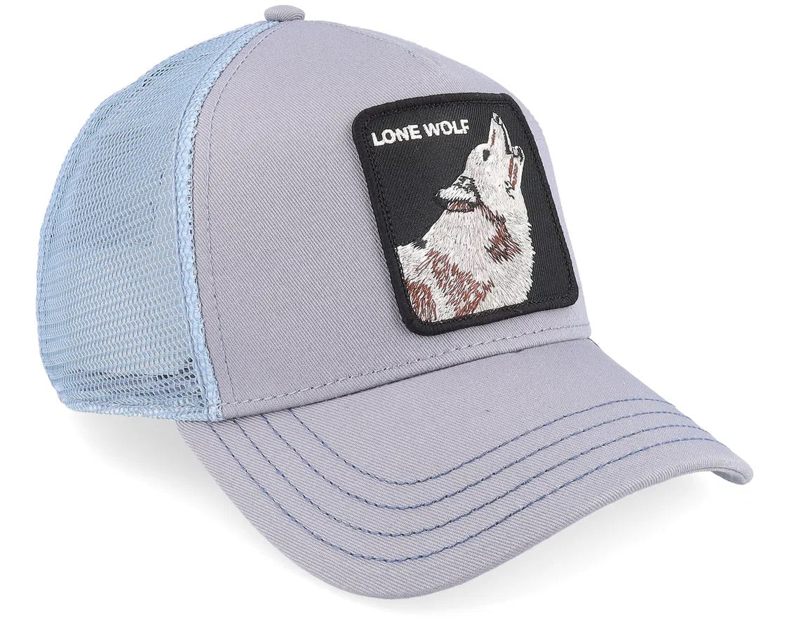 The lone wolf Grey
