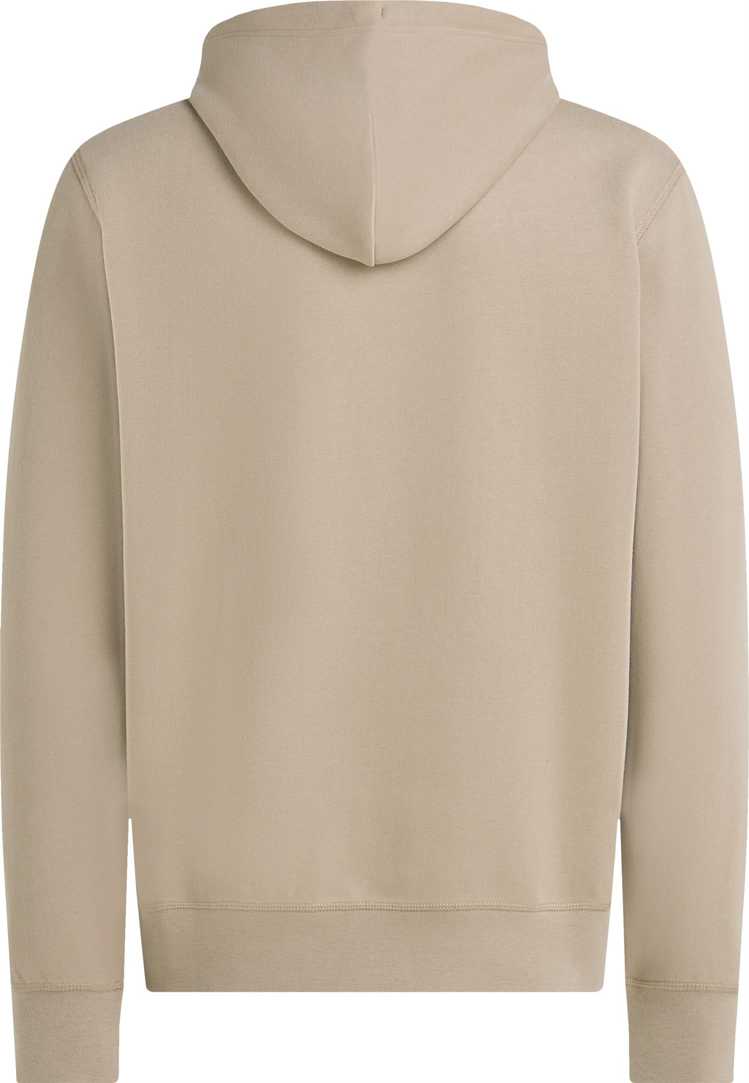 ESS SEASONAL FLEECE HOODY Coastal Taupe