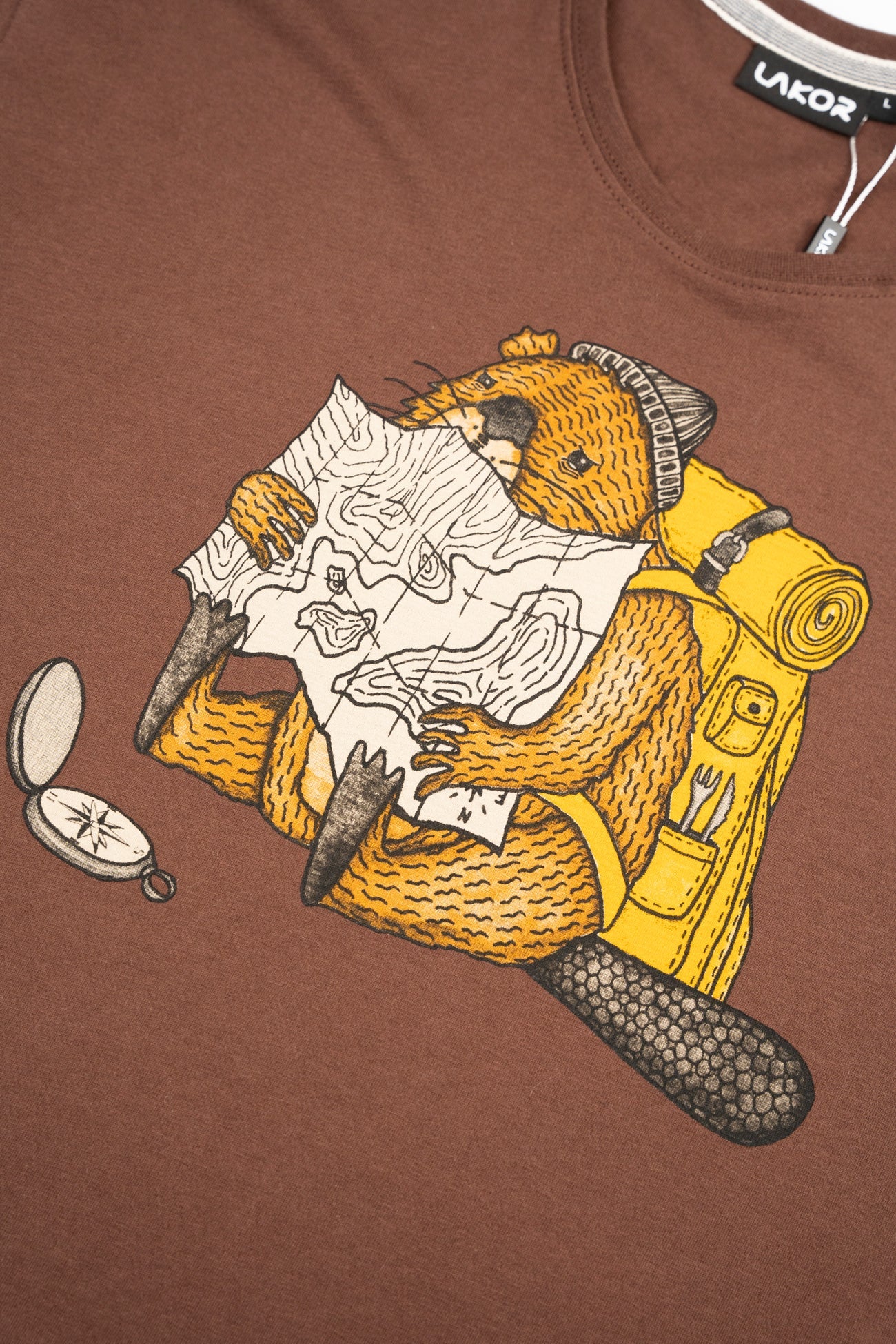 Beaver Break T-shirt Coffee